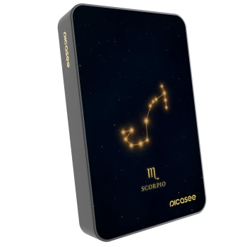 Picasee Prenosna baterija z MagSafe 10 000 mAh Siva - SCORPIO