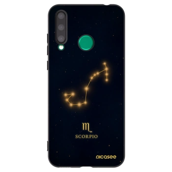 Picasee silikonski črni ovitek za Honor 20 Lite - SCORPIO