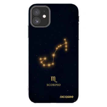 Picasee silikonski prozorni ovitek za Apple iPhone 11 - SCORPIO
