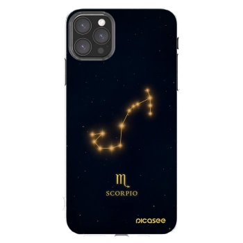 Picasee silikonski prozorni ovitek za Apple iPhone 11 Pro Max - SCORPIO