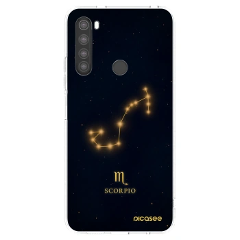 Picasee silikonski prozorni ovitek za Xiaomi Redmi Note 8 - SCORPIO