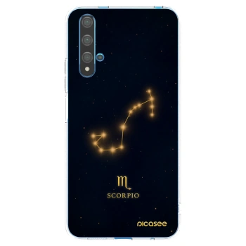 Picasee silikonski prozorni ovitek za Huawei Nova 5T - SCORPIO