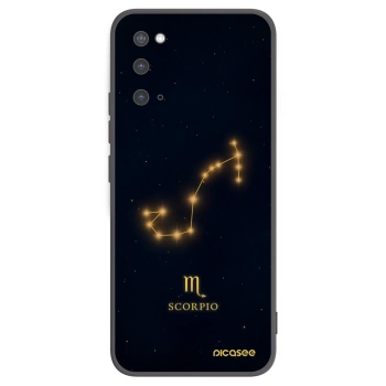 Picasee silikonski črni ovitek za Samsung Galaxy S20 G980F - SCORPIO