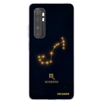 Picasee silikonski prozorni ovitek za Xiaomi Mi Note 10 Lite - SCORPIO
