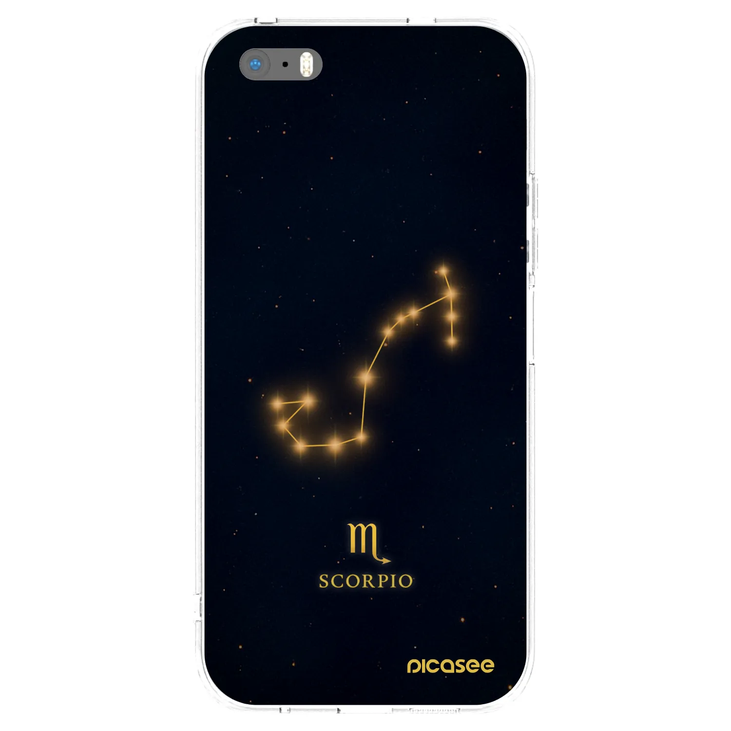 Picasee silikonski prozorni ovitek za Apple iPhone 6 Plus/6S Plus - SCORPIO