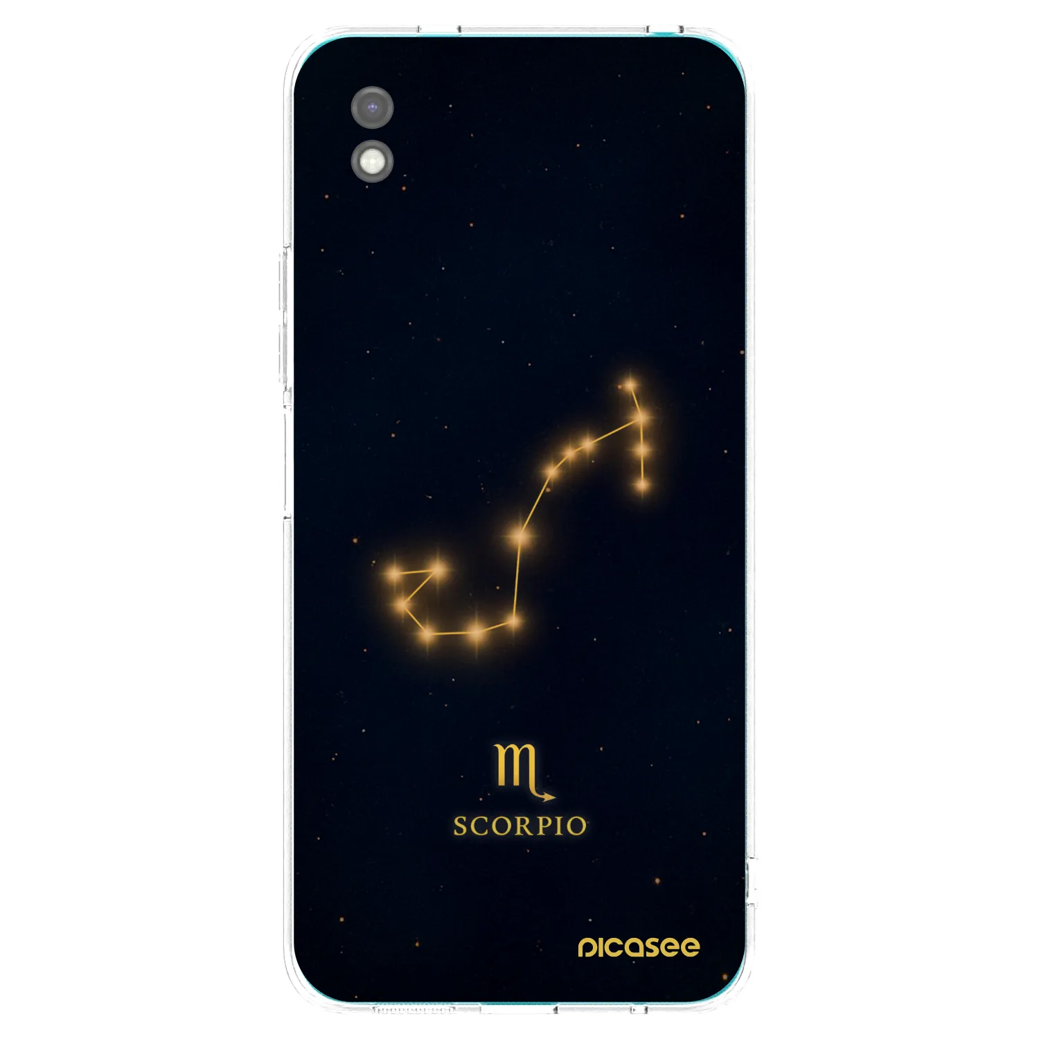 Picasee silikonski črni ovitek za Xiaomi Redmi 9A - SCORPIO