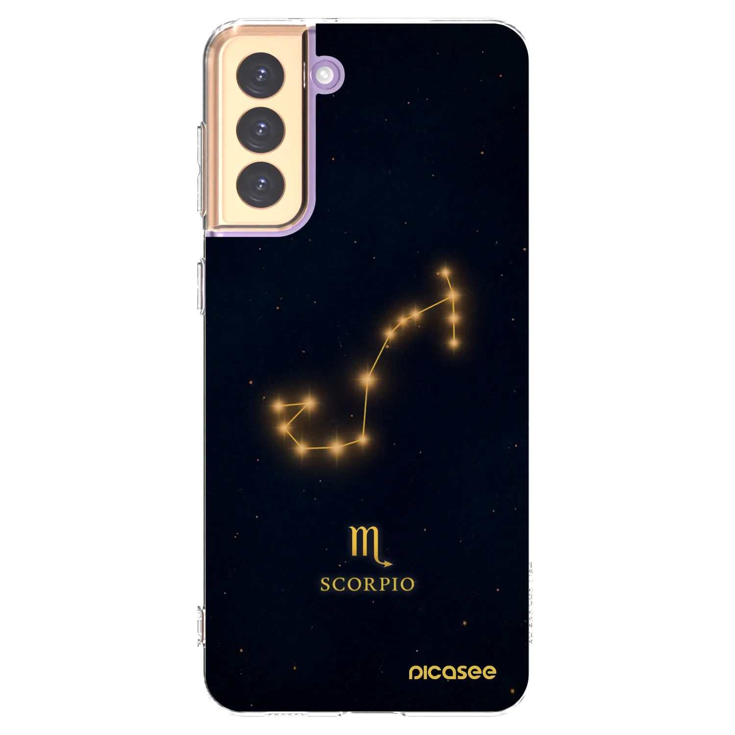 Picasee silikonski prozorni ovitek za Samsung Galaxy S21+ 5G G996F - SCORPIO