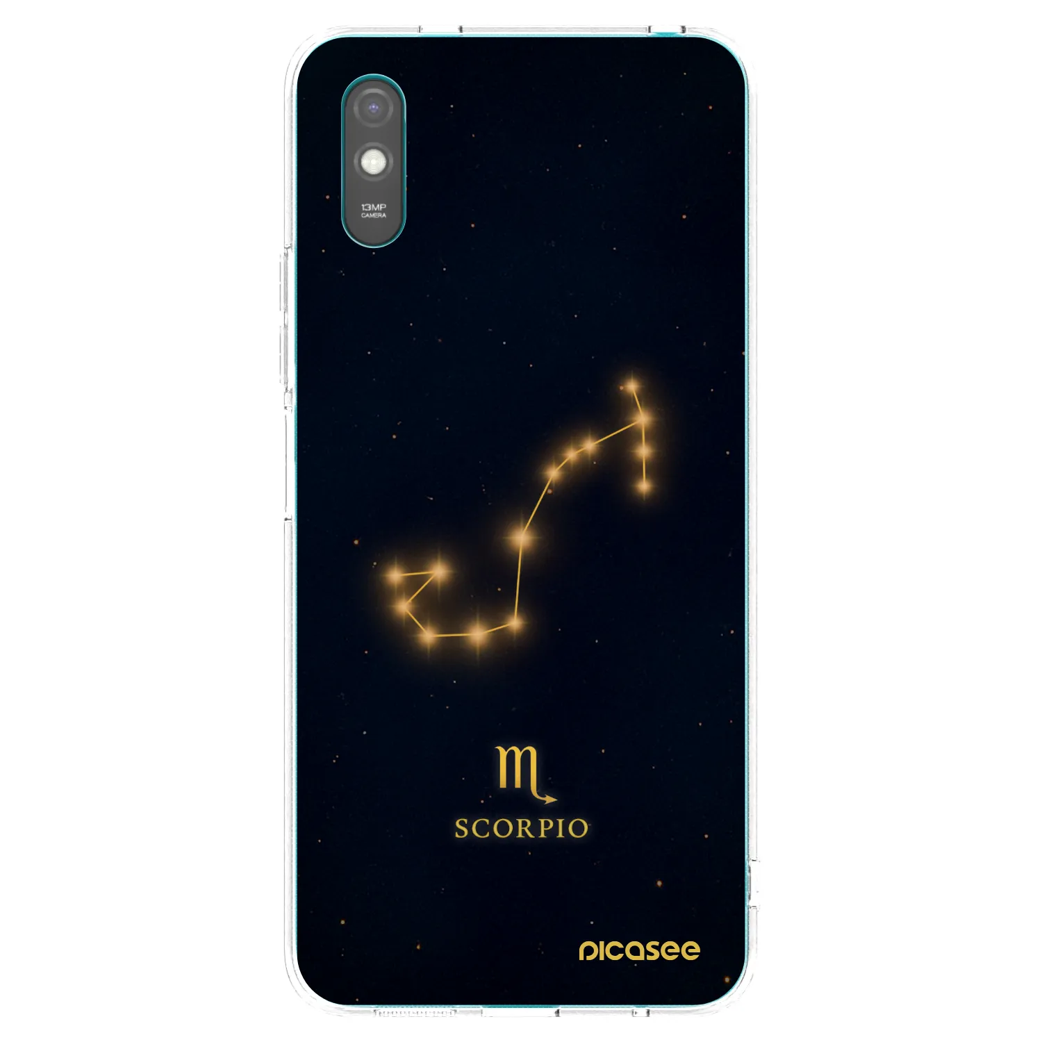 Picasee silikonski prozorni ovitek za Xiaomi Redmi 9AT - SCORPIO