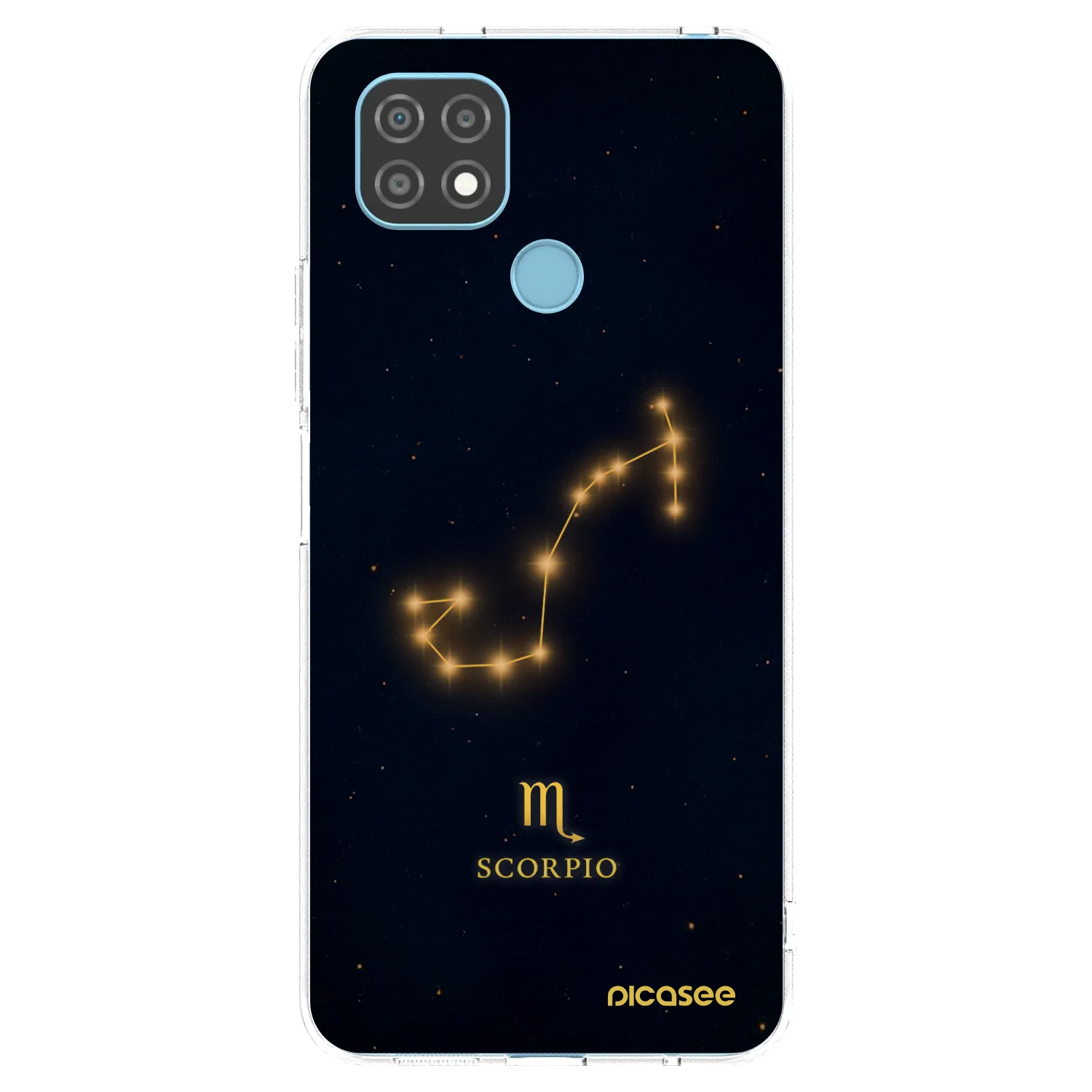 Picasee silikonski prozorni ovitek za Realme C21 - SCORPIO