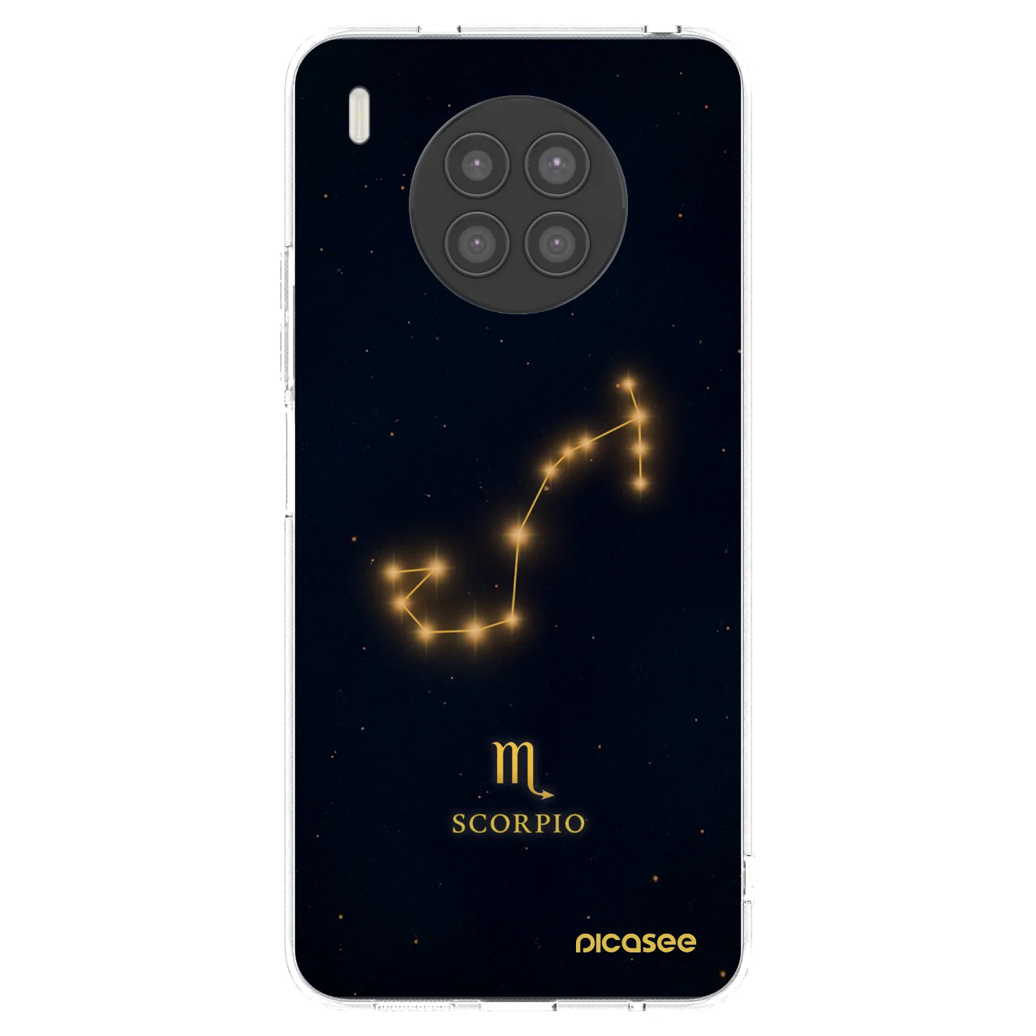 Picasee silikonski prozorni ovitek za Huawei Nova 8i - SCORPIO