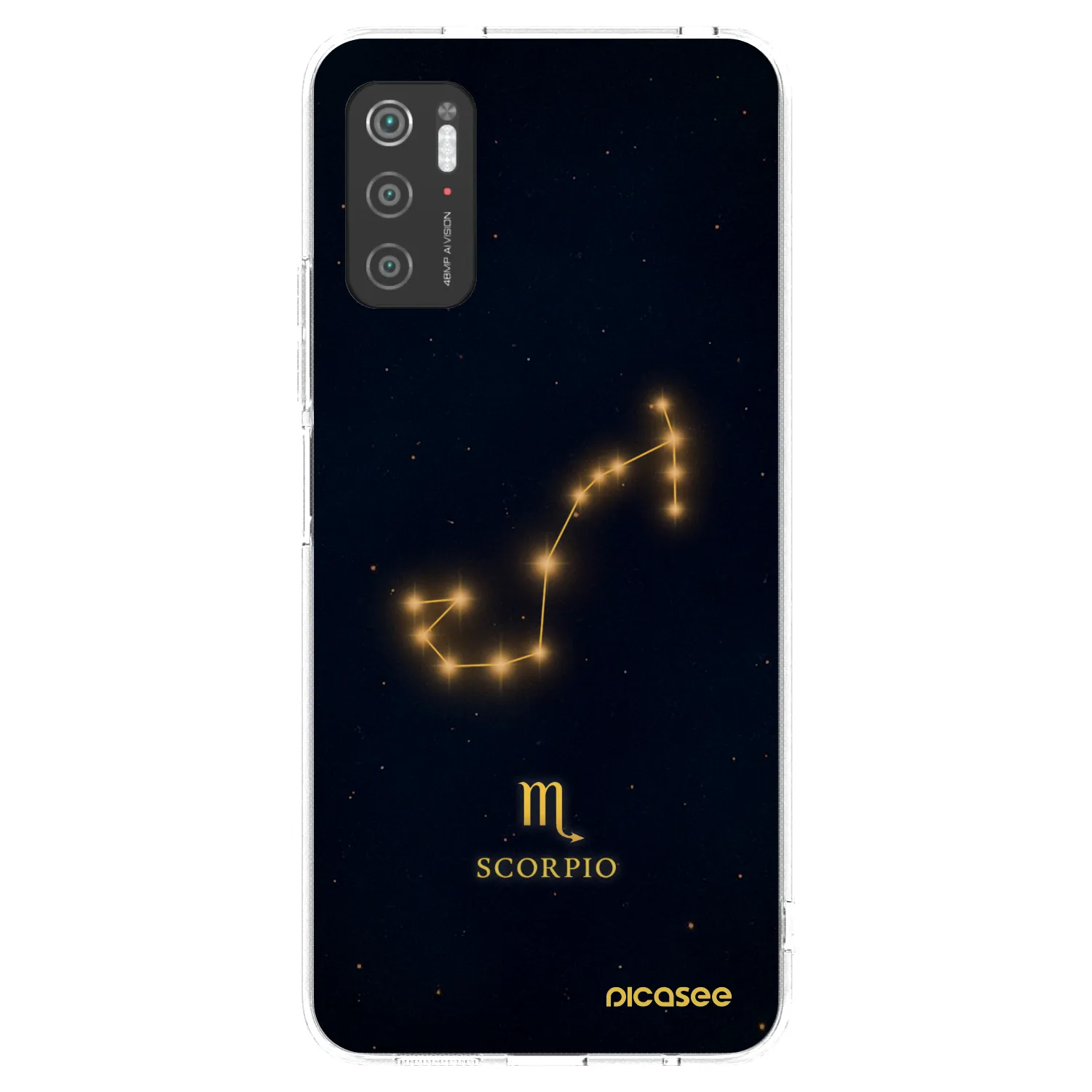Picasee silikonski prozorni ovitek za Xiaomi Poco M3 Pro 5G - SCORPIO