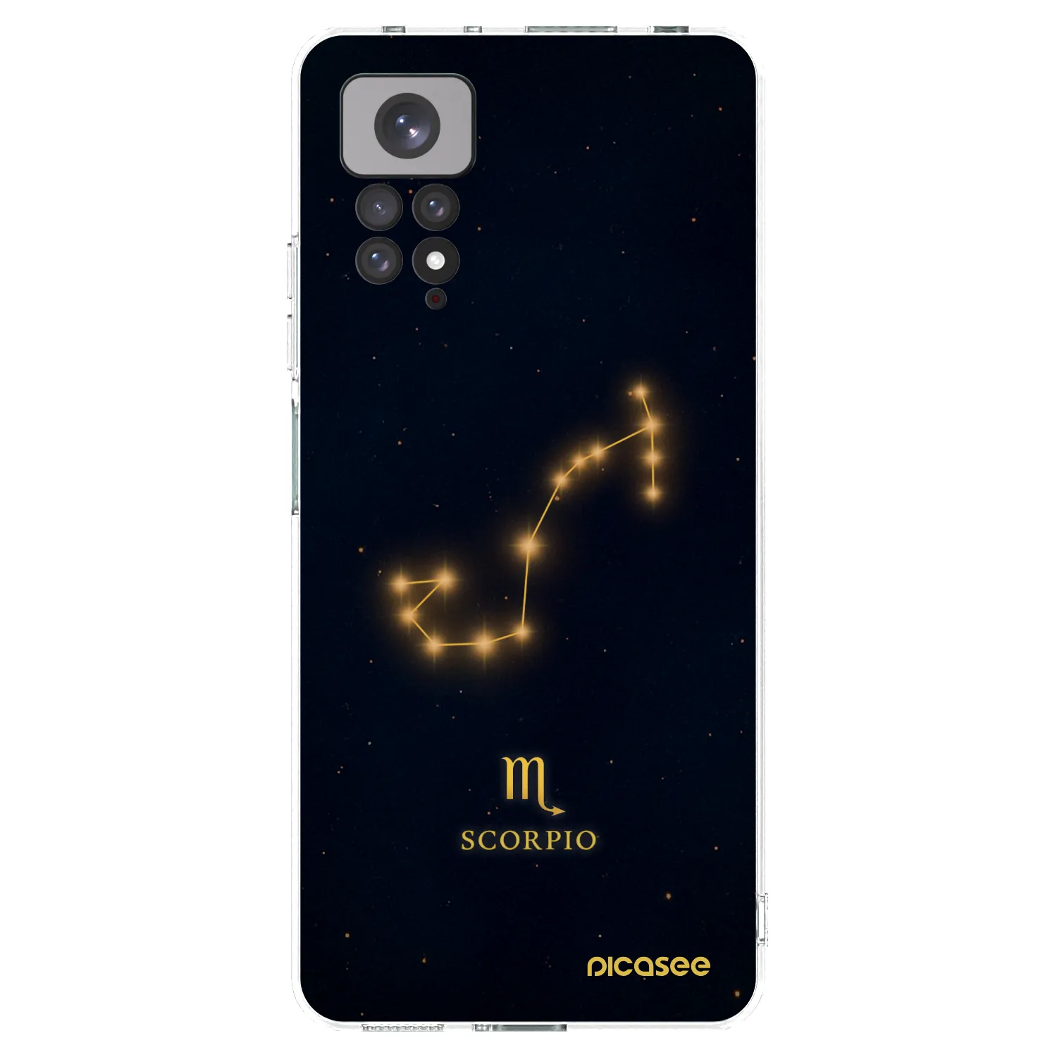 Picasee silikonski prozorni ovitek za Xiaomi Redmi Note 11S 4G - SCORPIO