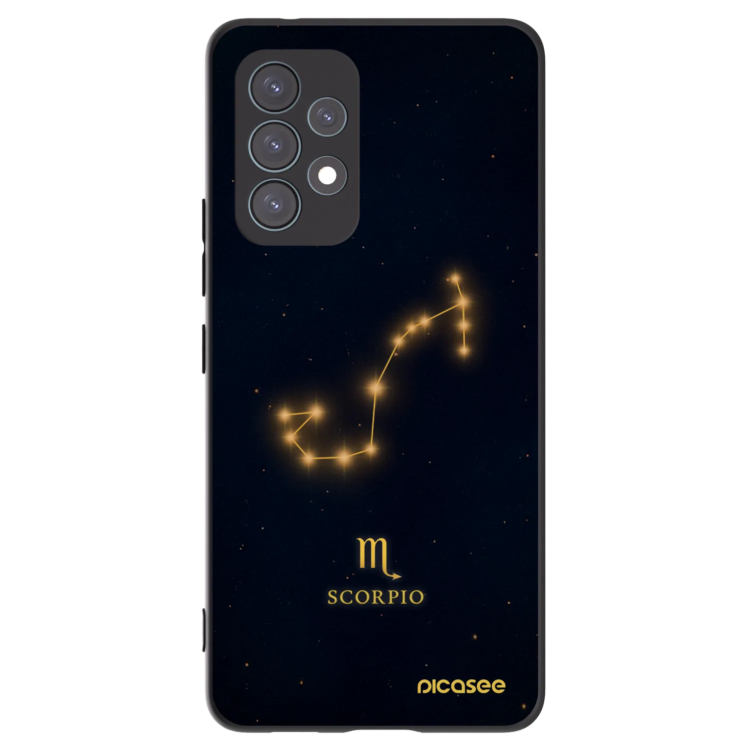 Picasee silikonski črni ovitek za Samsung Galaxy A53 5G A536 - SCORPIO