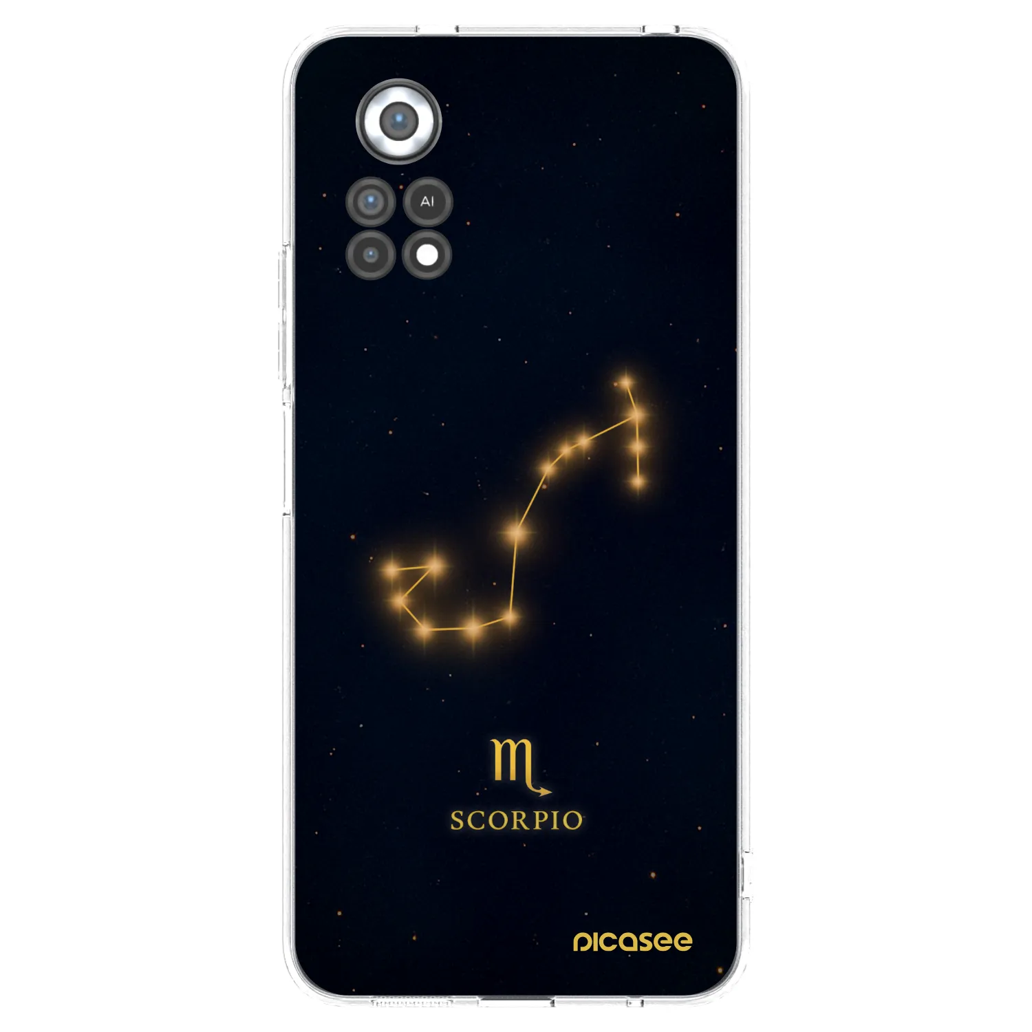 Picasee silikonski prozorni ovitek za Xiaomi Poco X4 Pro 5G - SCORPIO