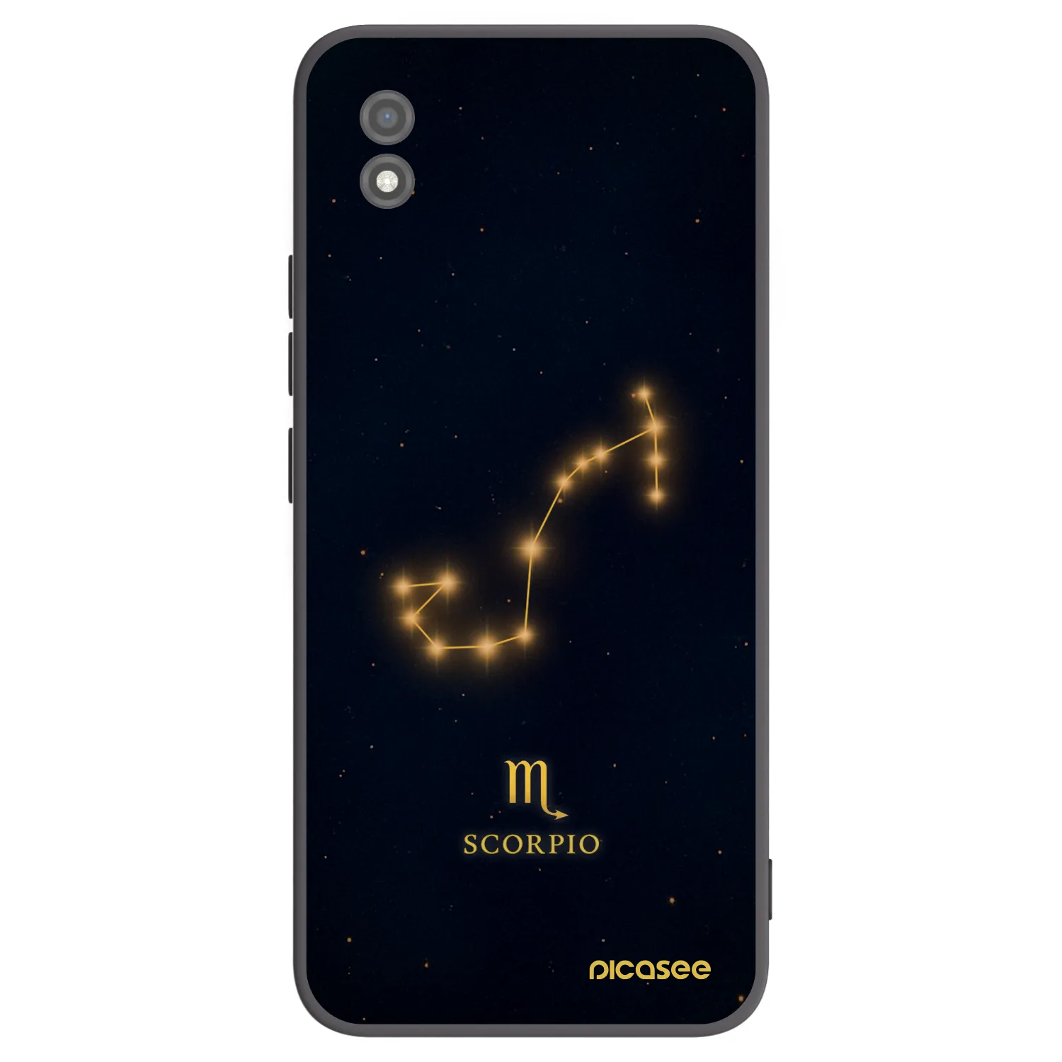 Picasee silikonski črni ovitek za Realme C11 (2021) - SCORPIO