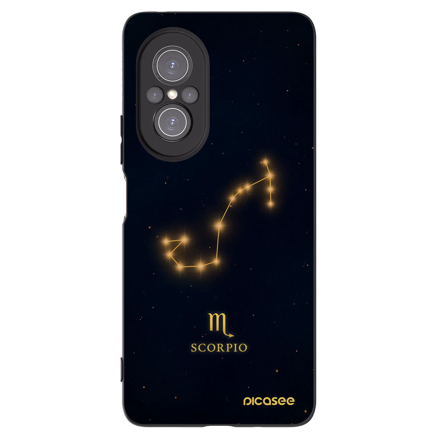 Picasee silikonski črni ovitek za Huawei Nova 9 SE - SCORPIO