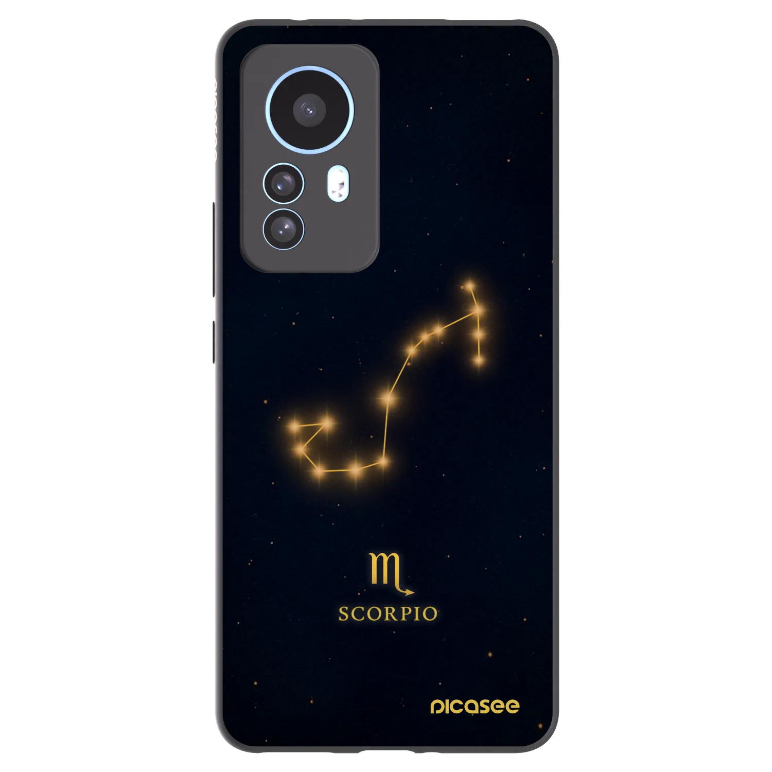 Picasee silikonski črni ovitek za Xiaomi 12T - SCORPIO