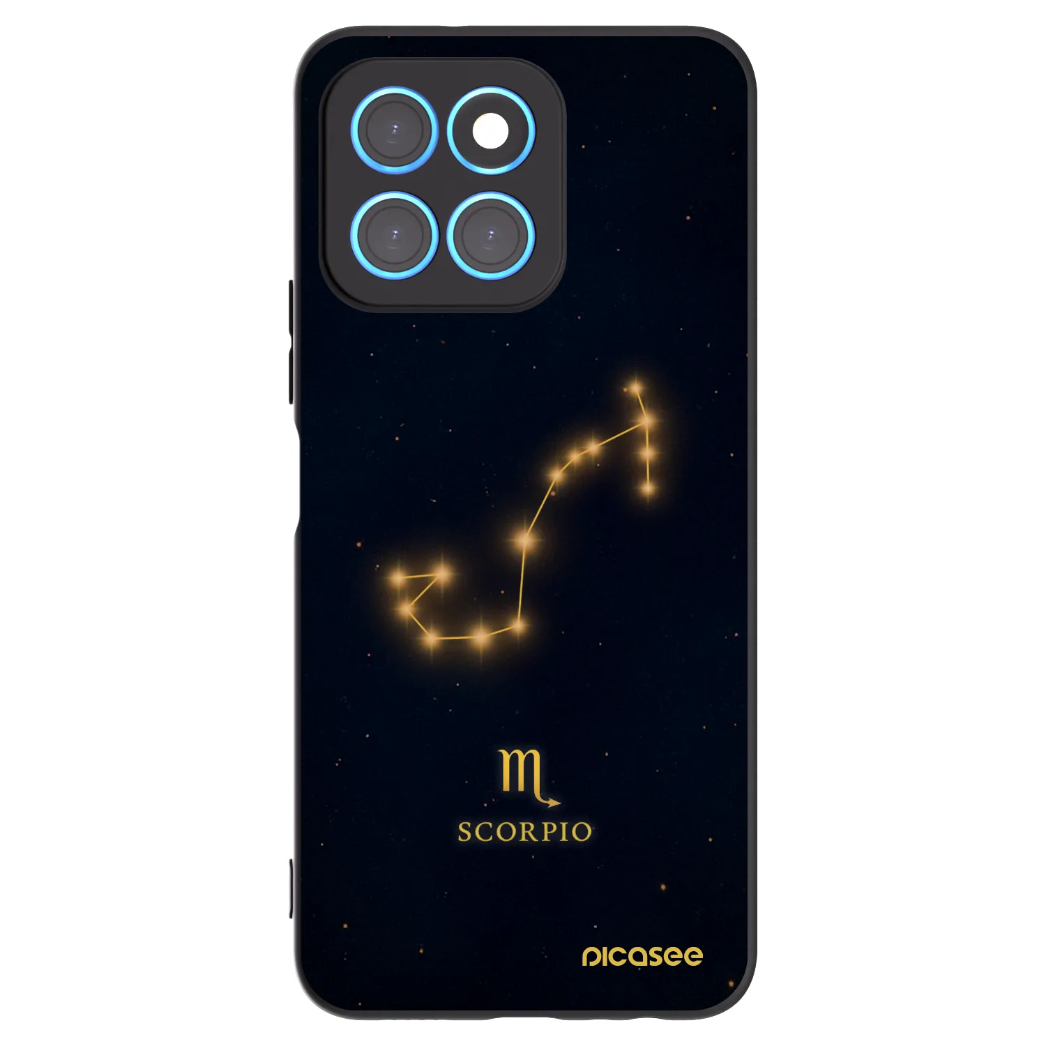 Picasee silikonski črni ovitek za Honor X6 - SCORPIO