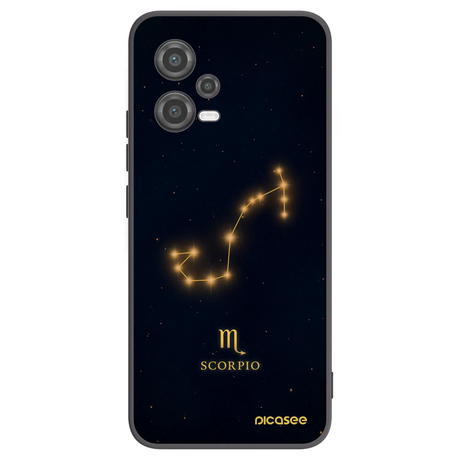 Picasee silikonski črni ovitek za Xiaomi Poco X5 - SCORPIO