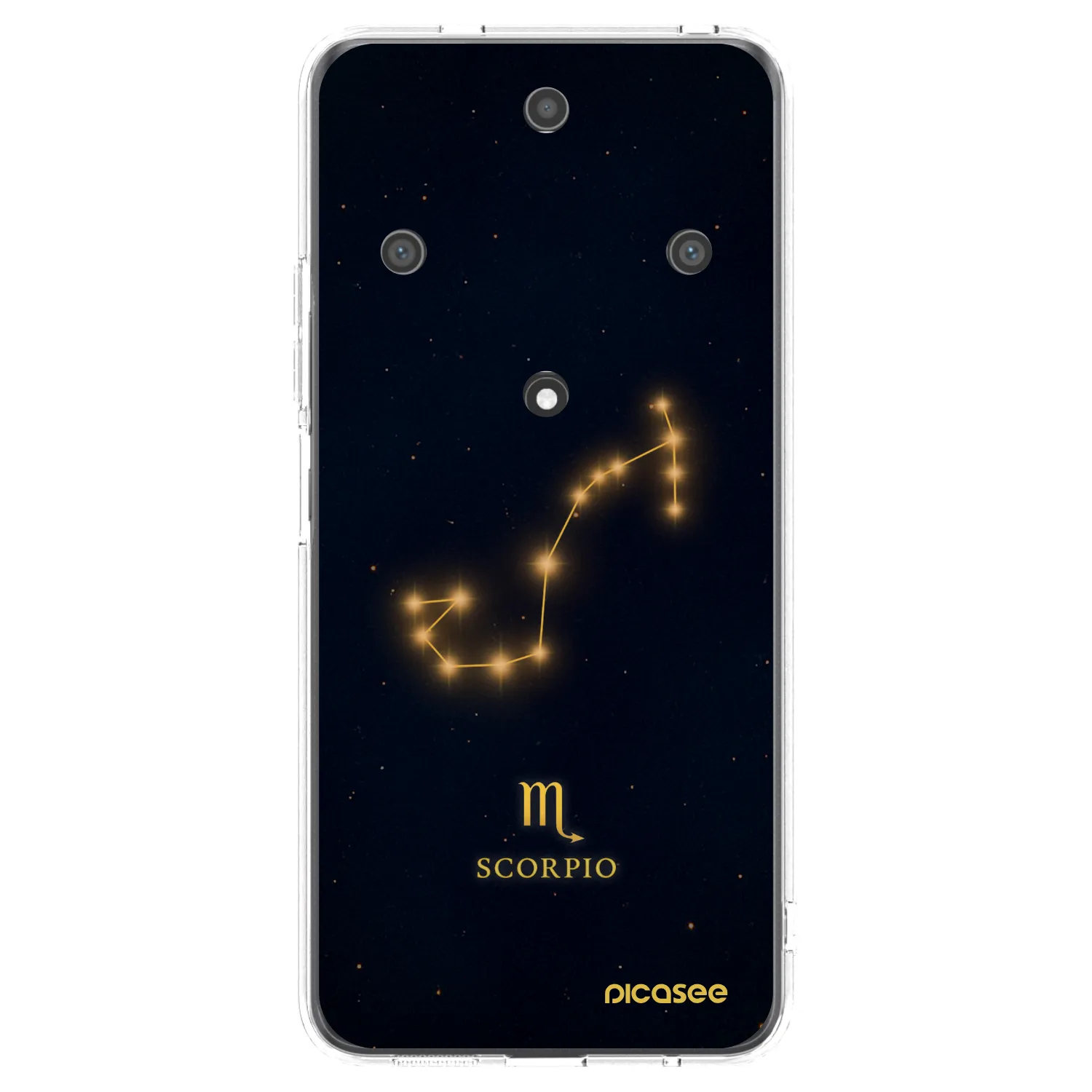 Picasee silikonski prozorni ovitek za Honor Magic5 Lite 5G - SCORPIO