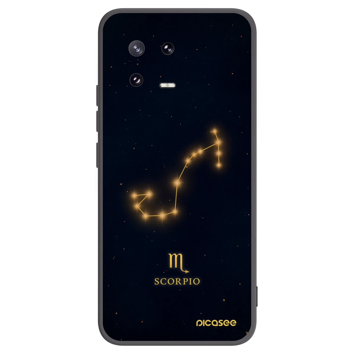 Picasee silikonski črni ovitek za Xiaomi 13 Pro - SCORPIO