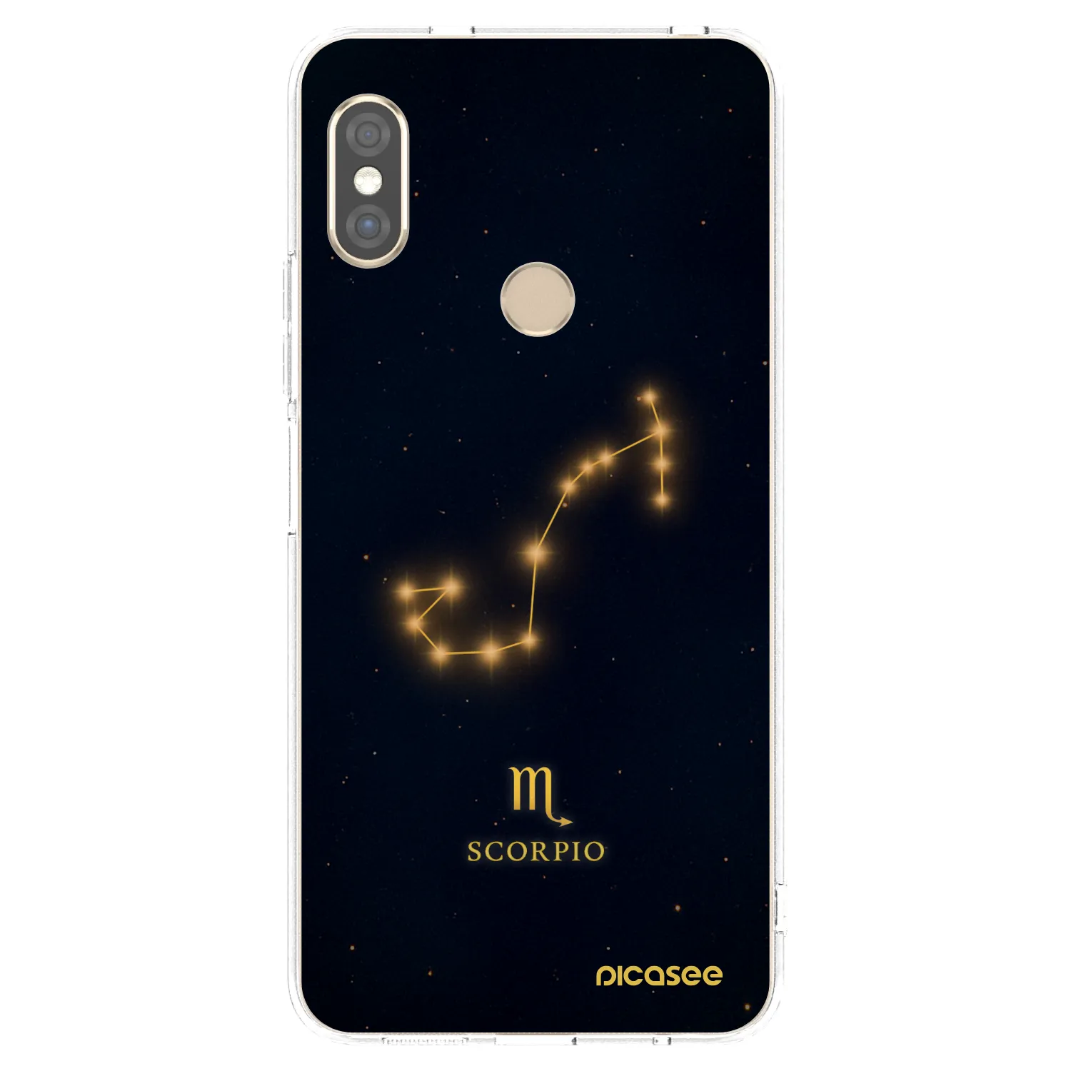 Picasee silikonski prozorni ovitek za Xiaomi Redmi Note 5 Global - SCORPIO