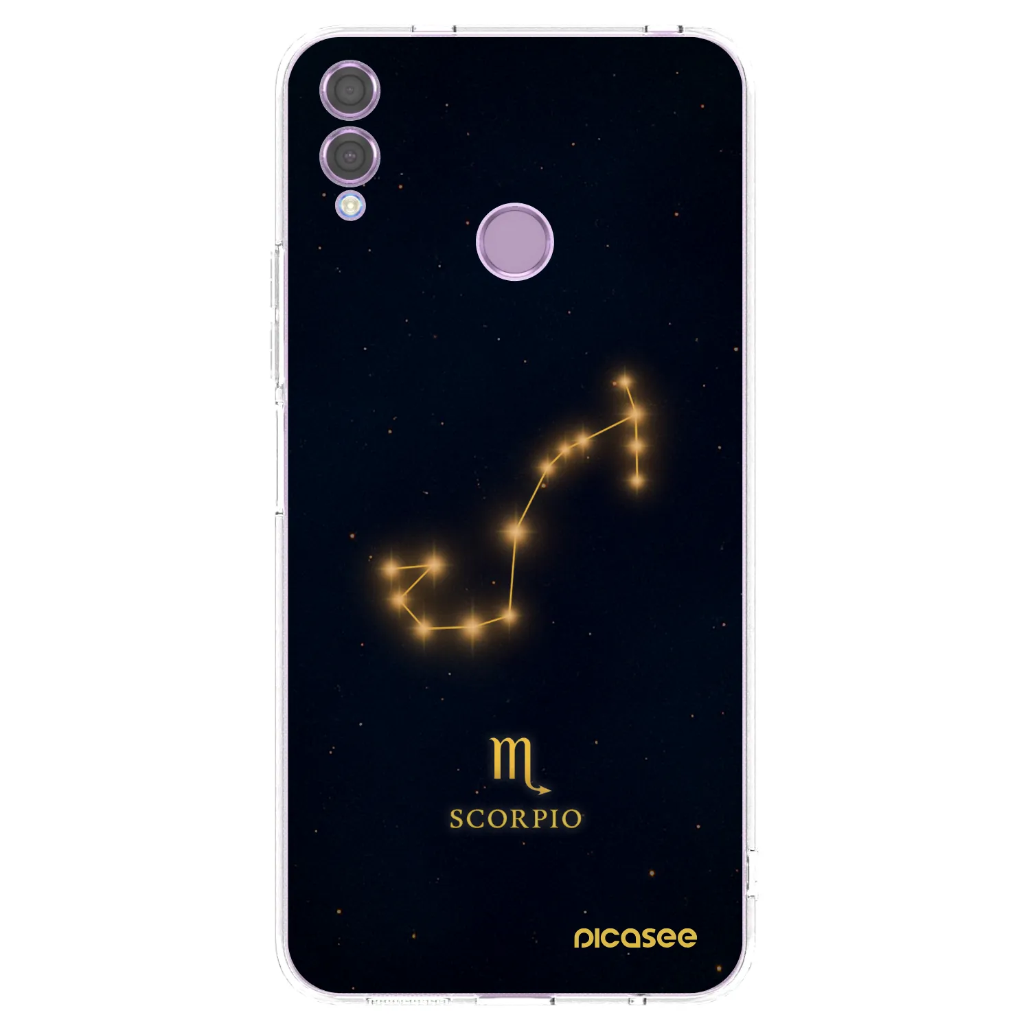 Picasee silikonski prozorni ovitek za Honor 8X - SCORPIO