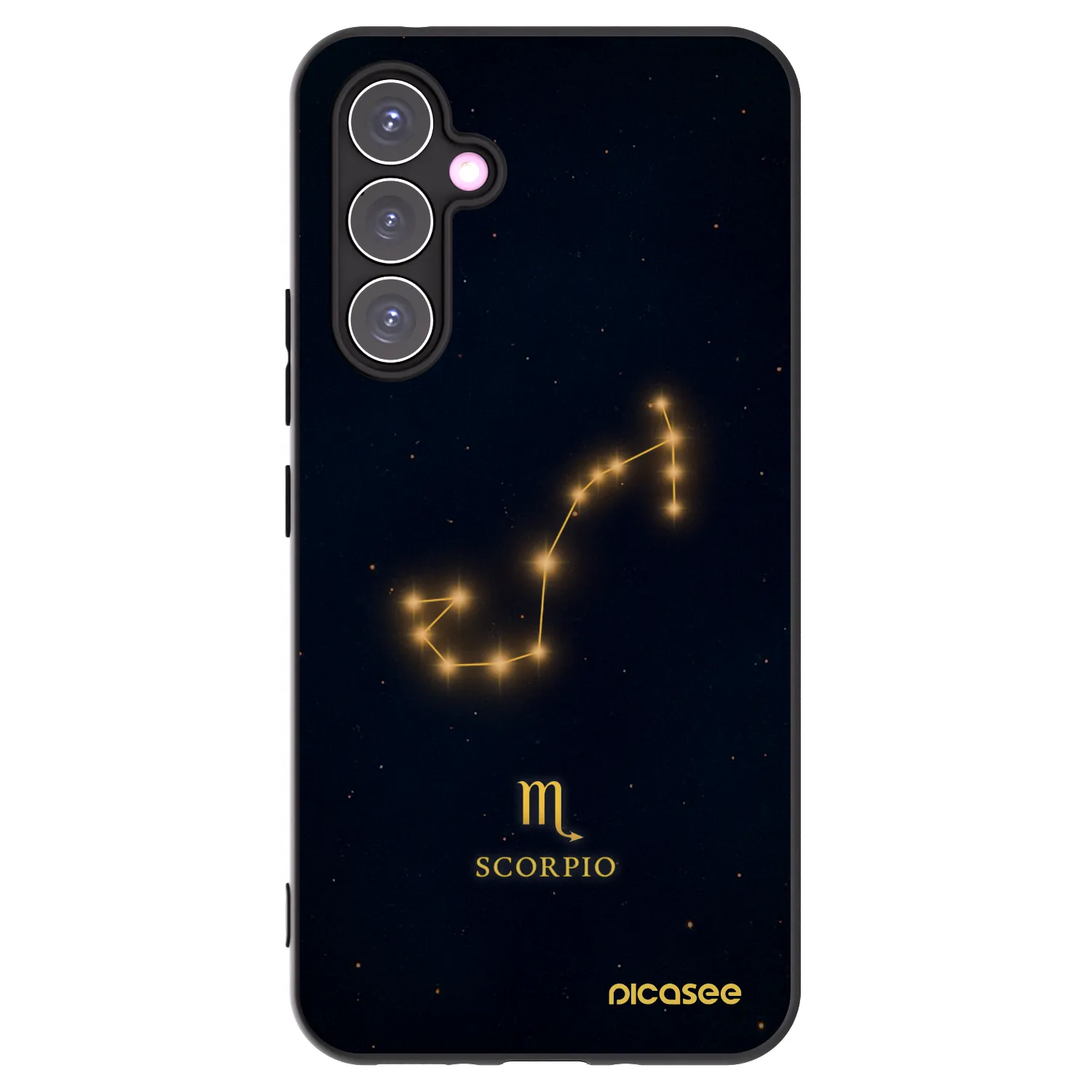 Picasee silikonski črni ovitek za Samsung Galaxy A54 5G A546B - SCORPIO