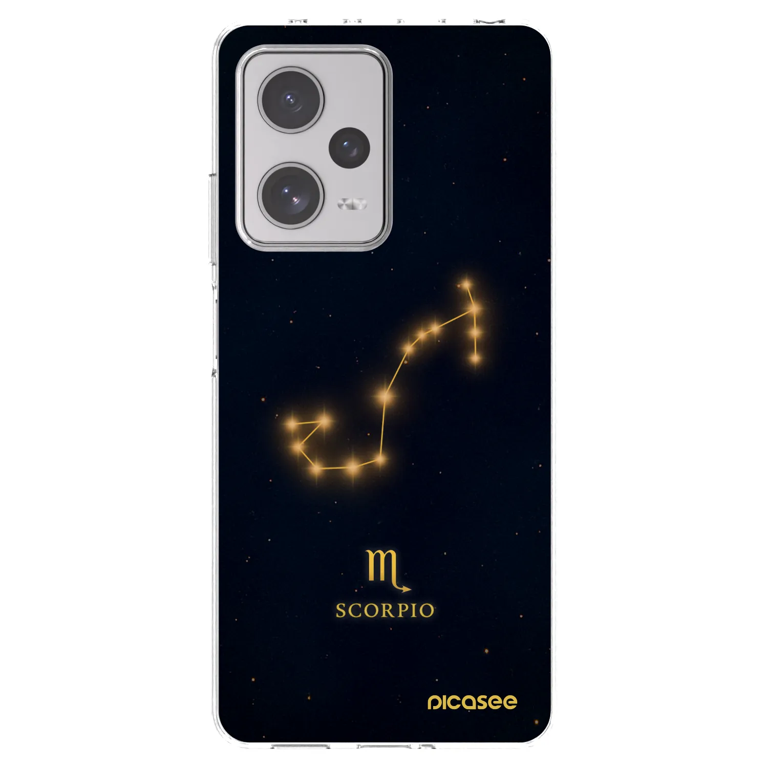 Picasee silikonski prozorni ovitek za Xiaomi Redmi Note 12 Pro+ 5G - SCORPIO