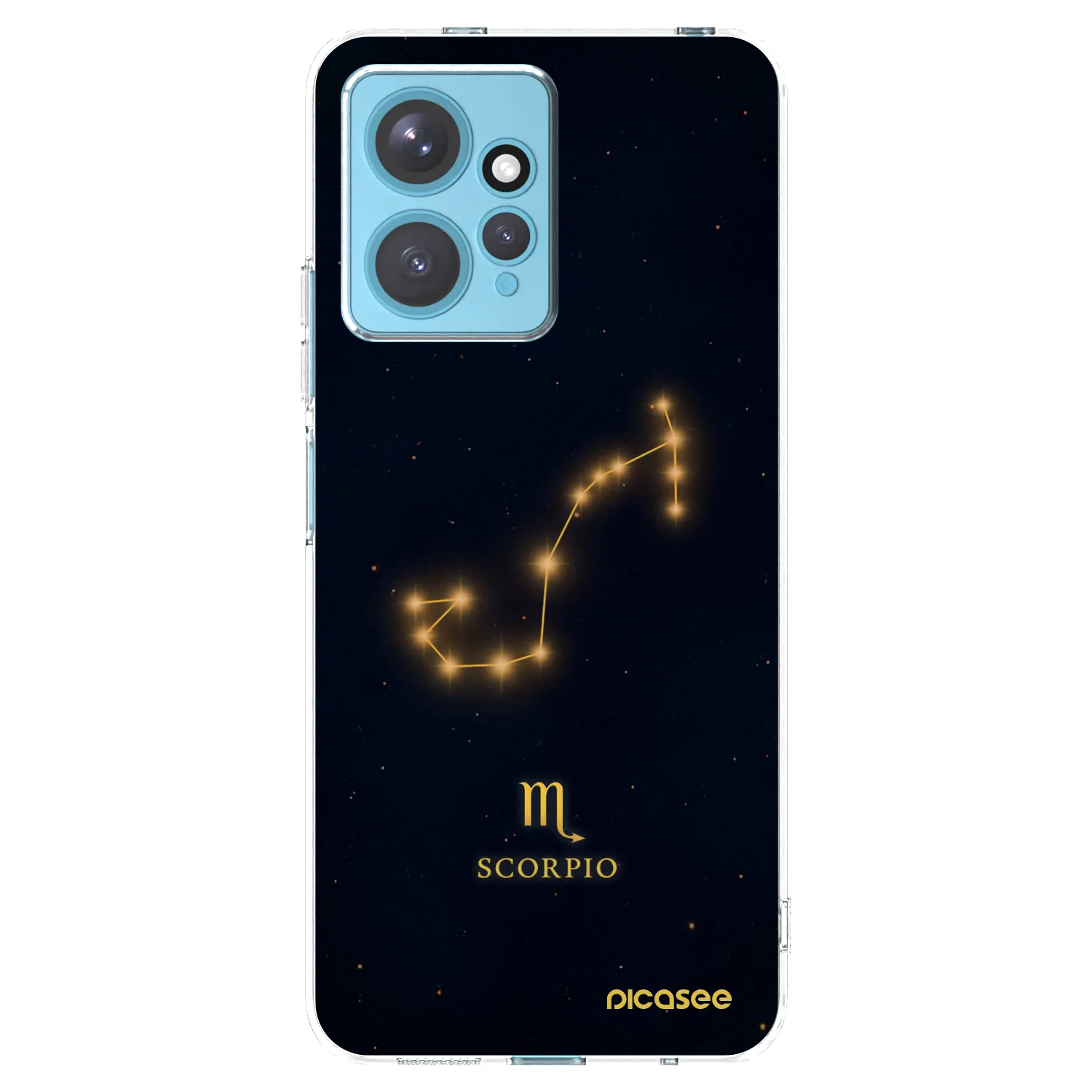 Picasee silikonski prozorni ovitek za Xiaomi Redmi Note 12 4G - SCORPIO