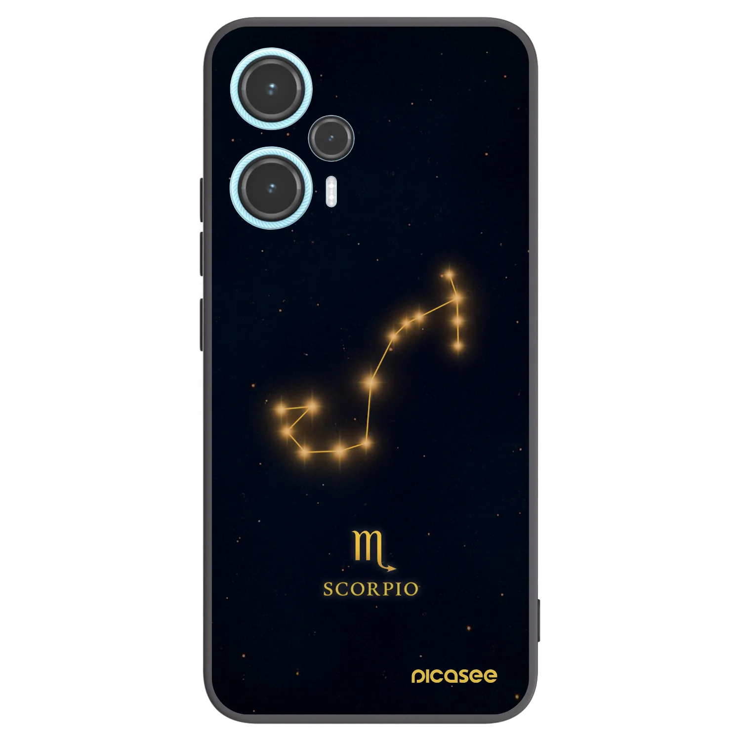 Picasee silikonski črni ovitek za Xiaomi Poco F5 - SCORPIO