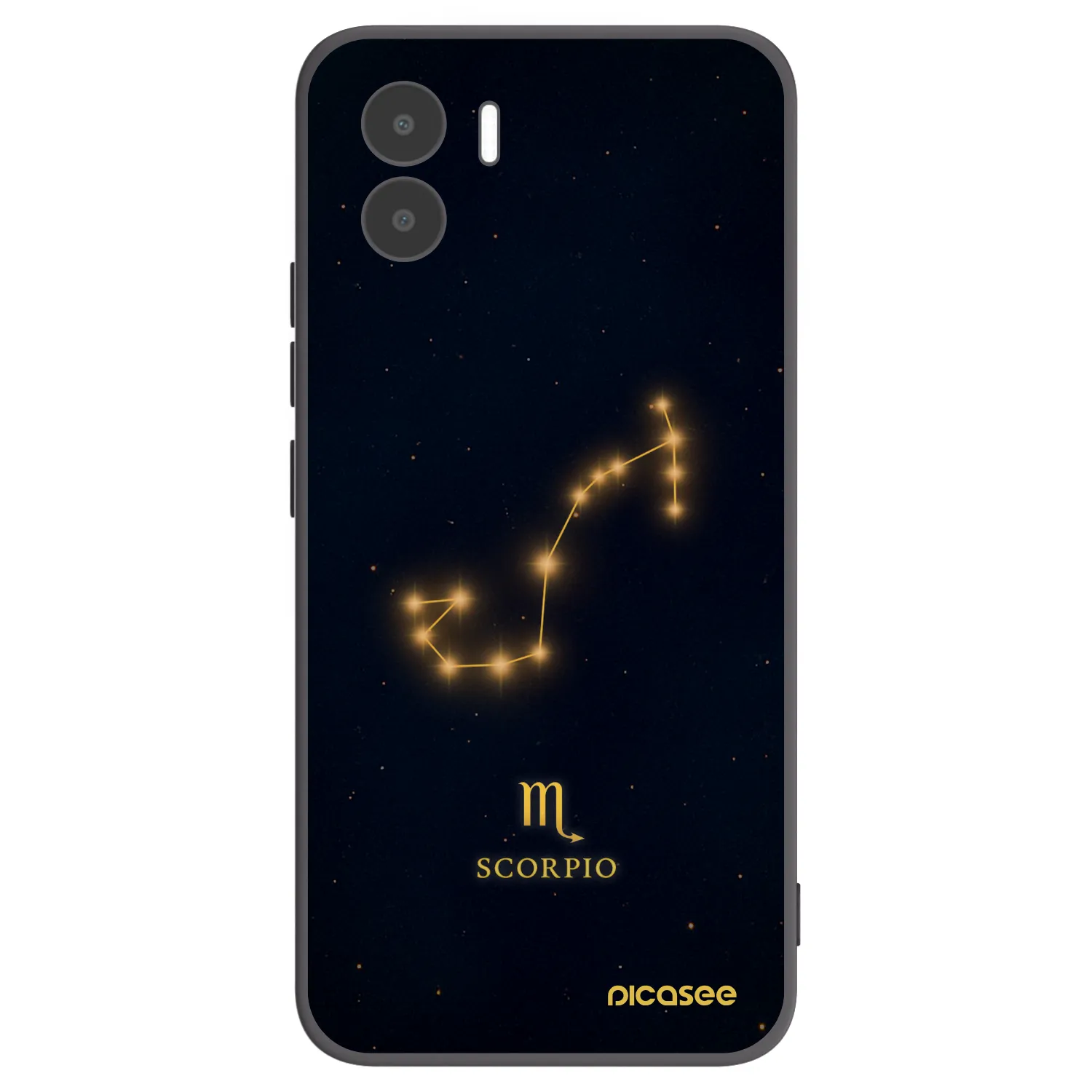 Picasee silikonski črni ovitek za Xiaomi Redmi A2 - SCORPIO