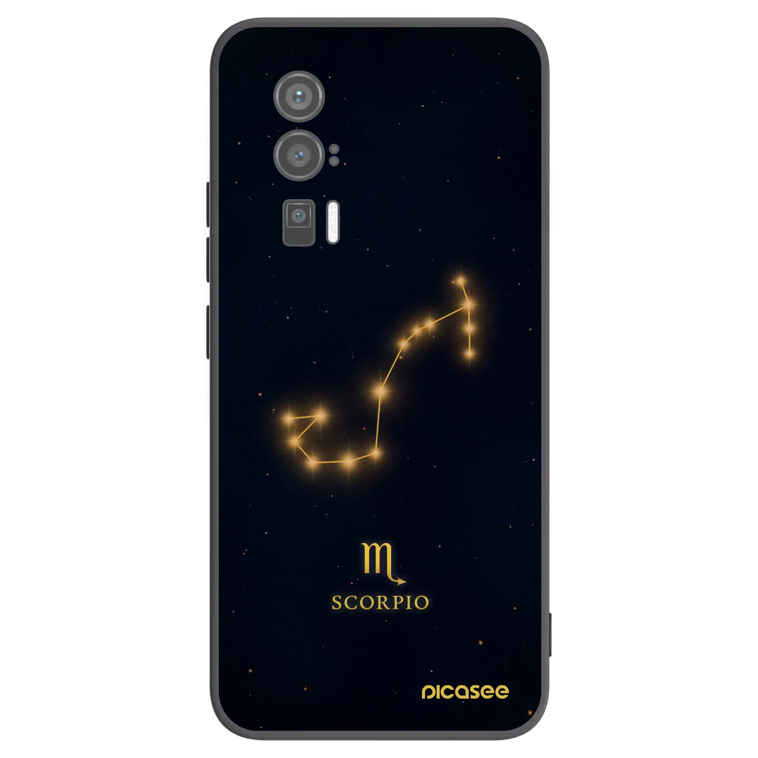 Picasee silikonski črni ovitek za Xiaomi Poco F5 Pro 5G - SCORPIO