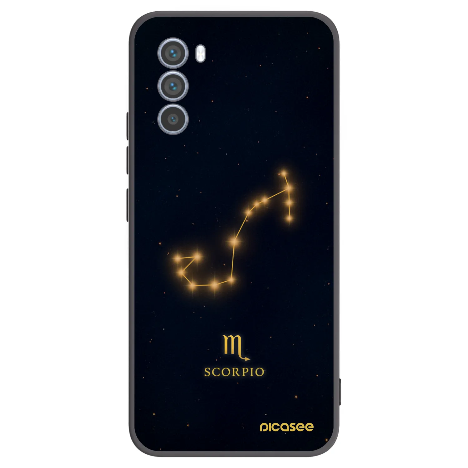 Picasee silikonski črni ovitek za Motorola Moto G62 - SCORPIO