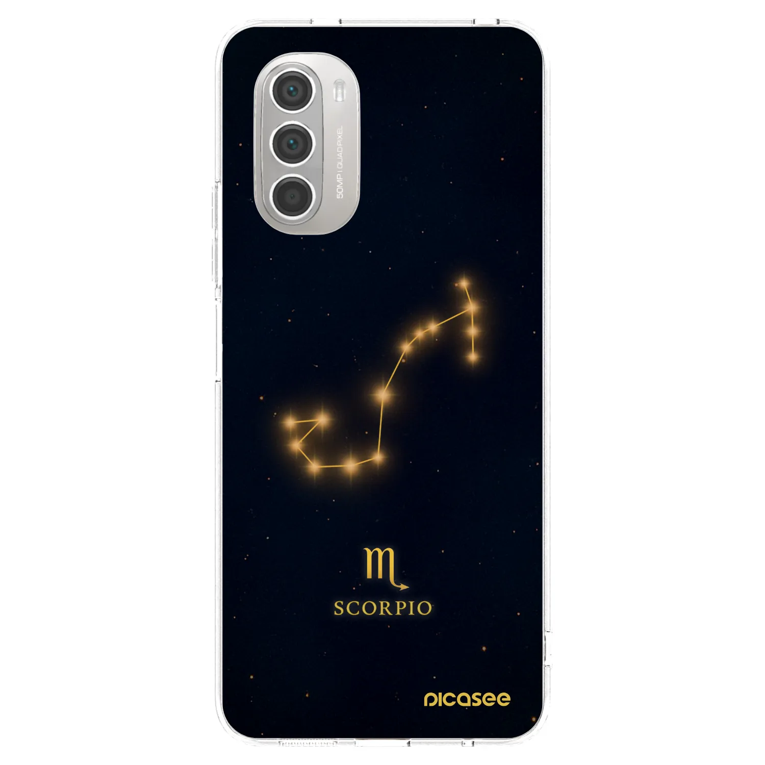 Picasee silikonski prozorni ovitek za Motorola Moto G51 - SCORPIO