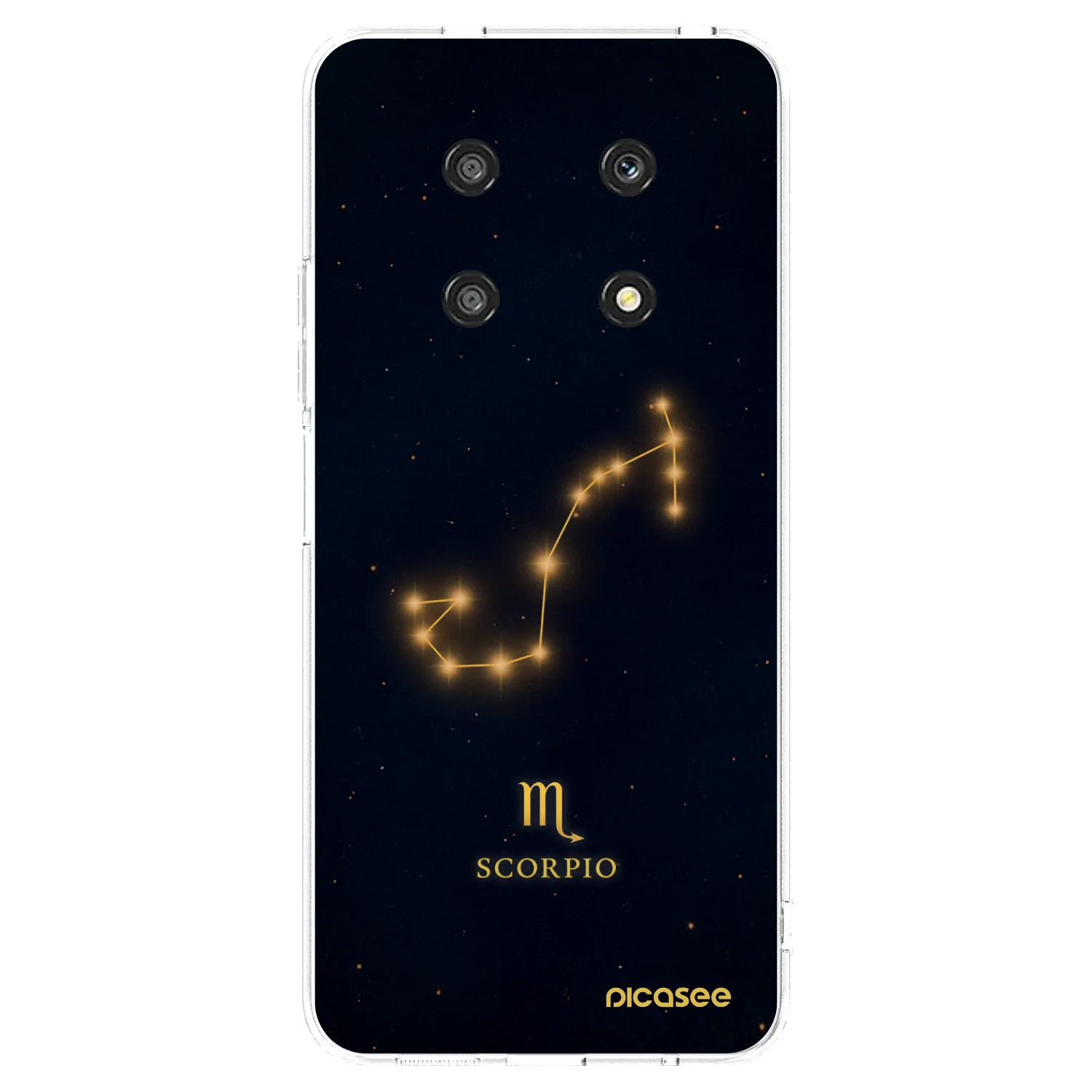 Picasee silikonski prozorni ovitek za Honor Magic4 Lite 5G - SCORPIO