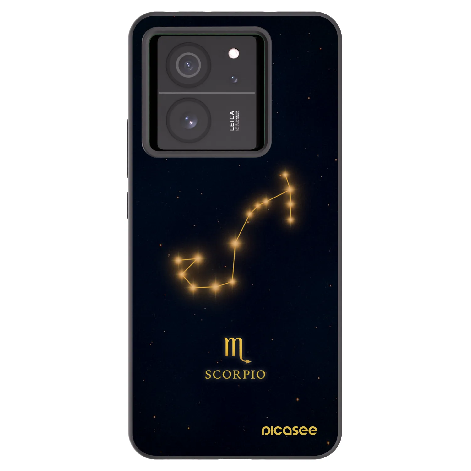 Picasee silikonski črni ovitek za Xiaomi 13T - SCORPIO