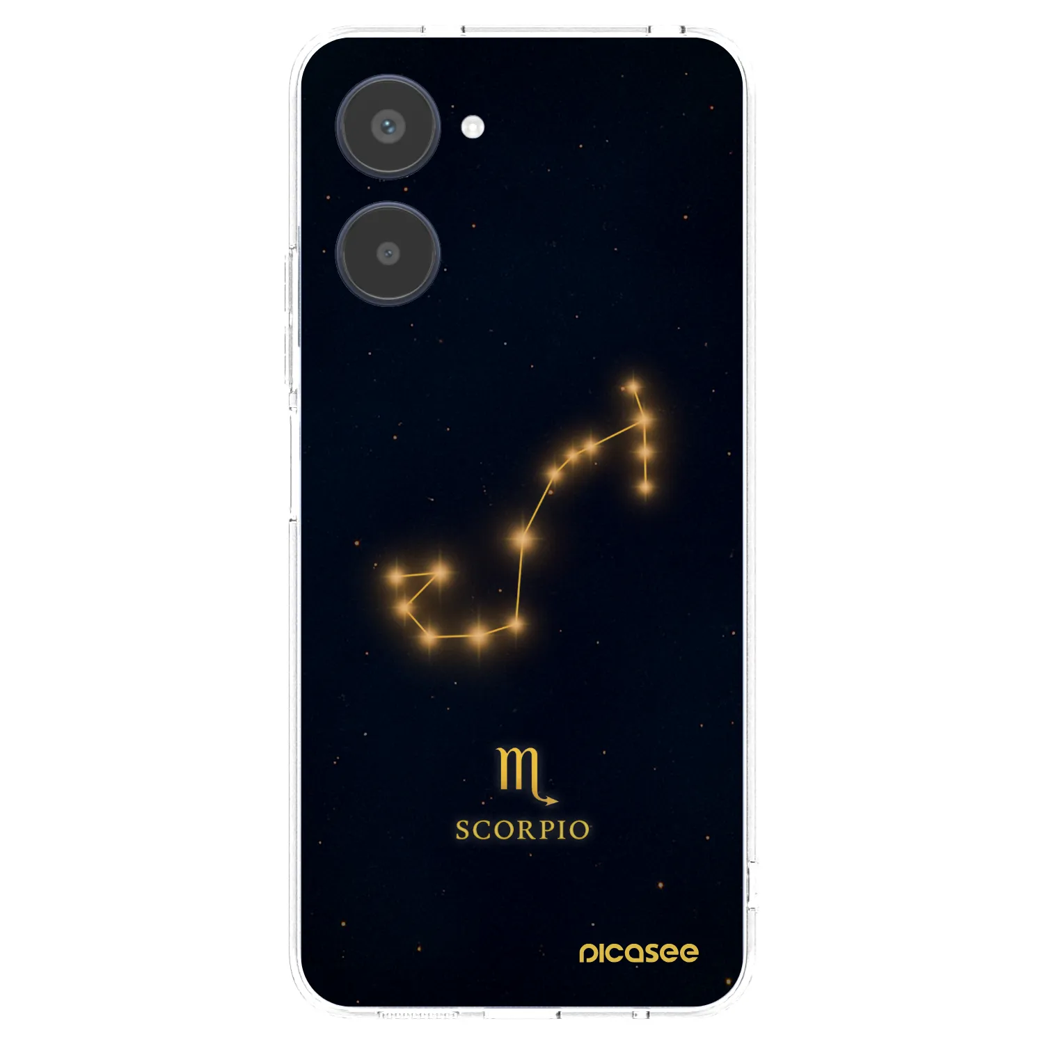 Picasee silikonski prozorni ovitek za Realme 10 4G - SCORPIO