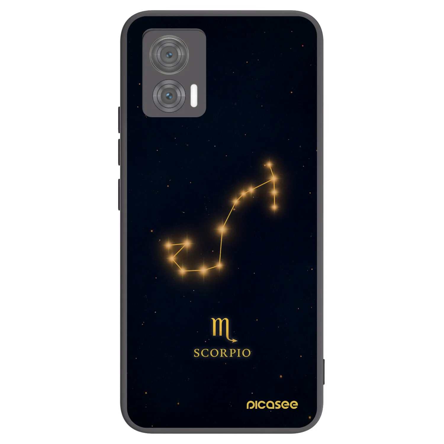 Picasee silikonski črni ovitek za Motorola Edge 30 Neo - SCORPIO