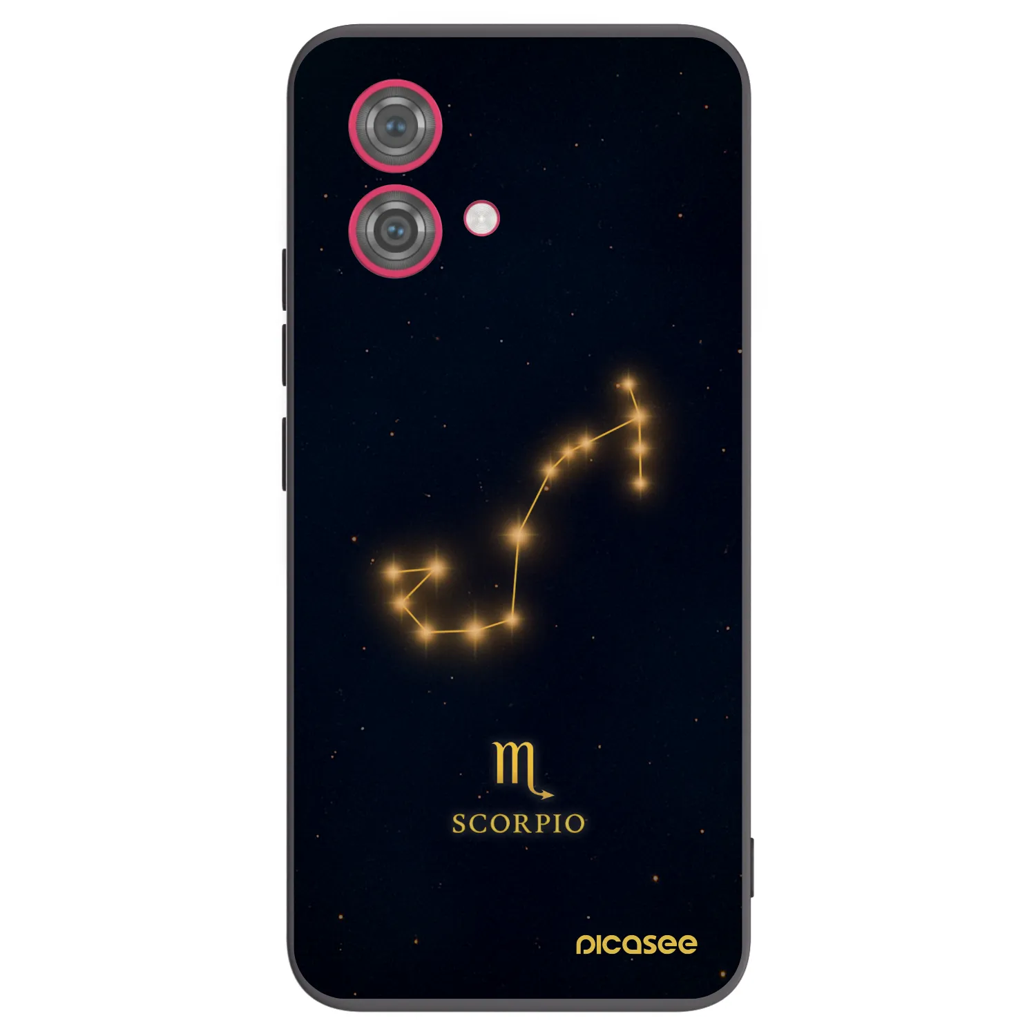 Picasee silikonski črni ovitek za Motorola Moto G84 5G - SCORPIO