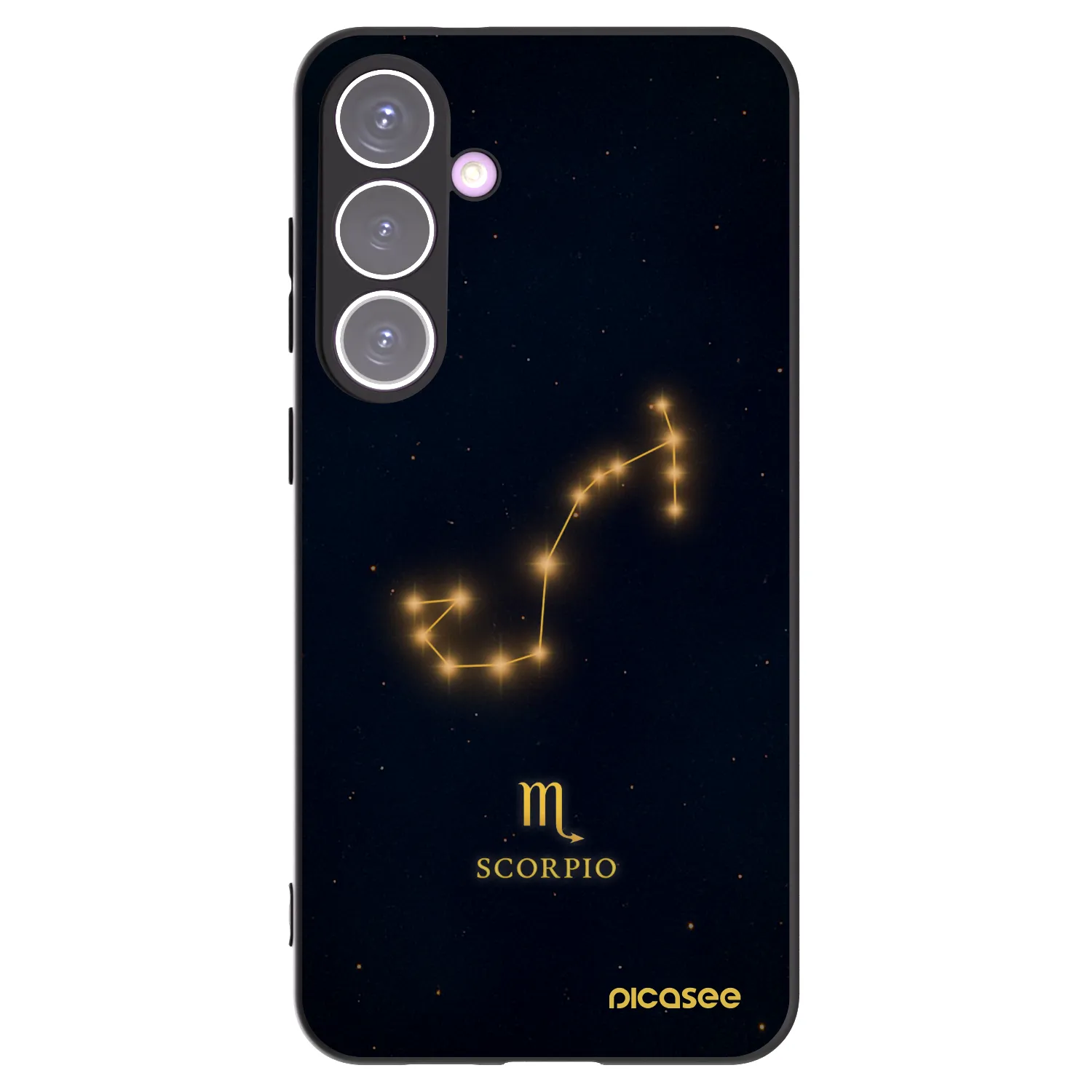 Picasee silikonski črni ovitek za Samsung Galaxy S24+ S926B 5G - SCORPIO