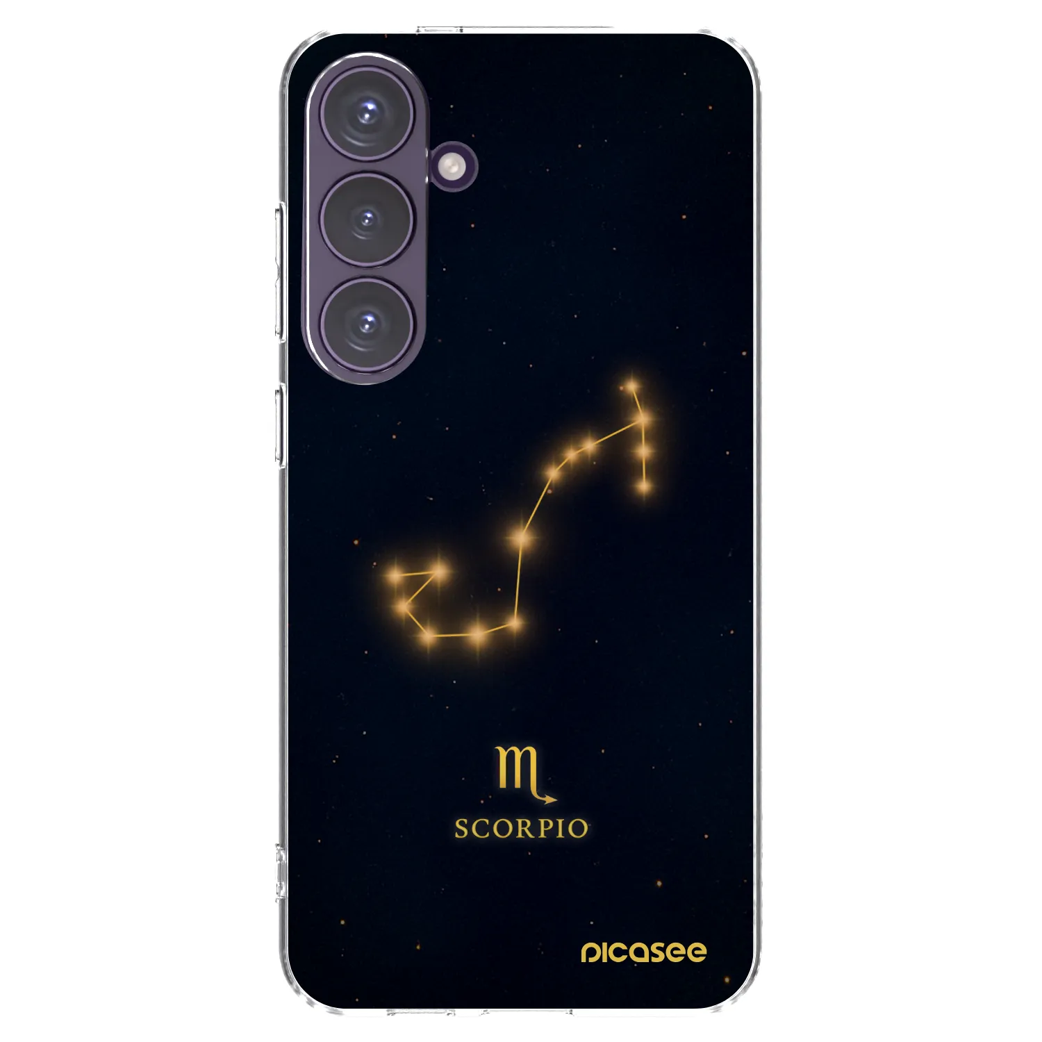 Picasee silikonski prozorni ovitek za Samsung Galaxy S24+ S926B 5G - SCORPIO