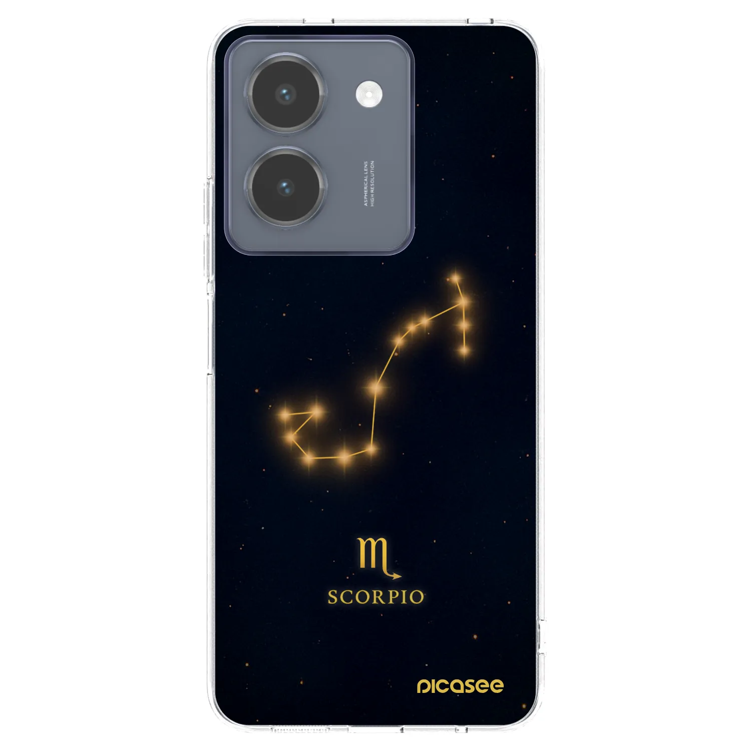 Picasee silikonski prozorni ovitek za Vivo Y36 4G - SCORPIO