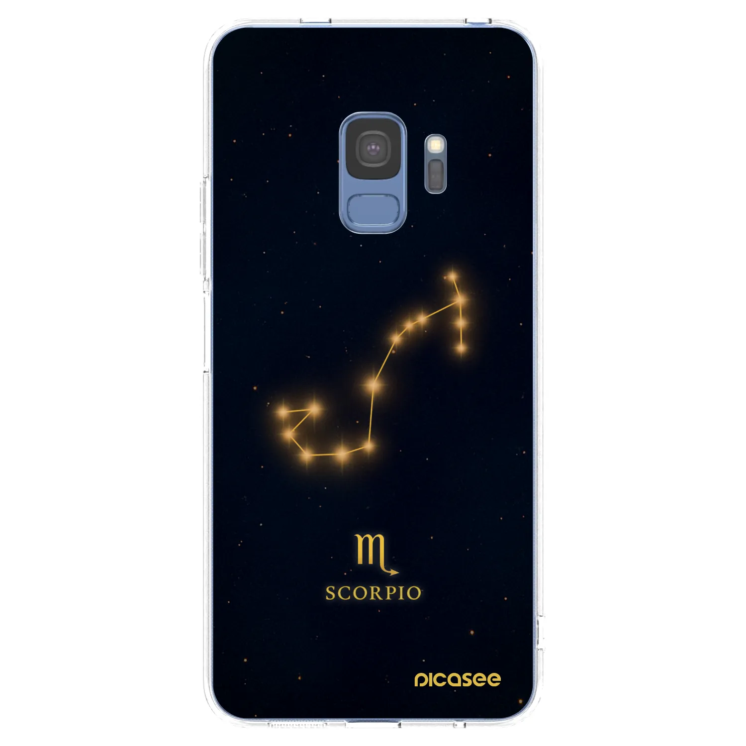 Picasee silikonski prozorni ovitek za Samsung Galaxy S9 G960F - SCORPIO