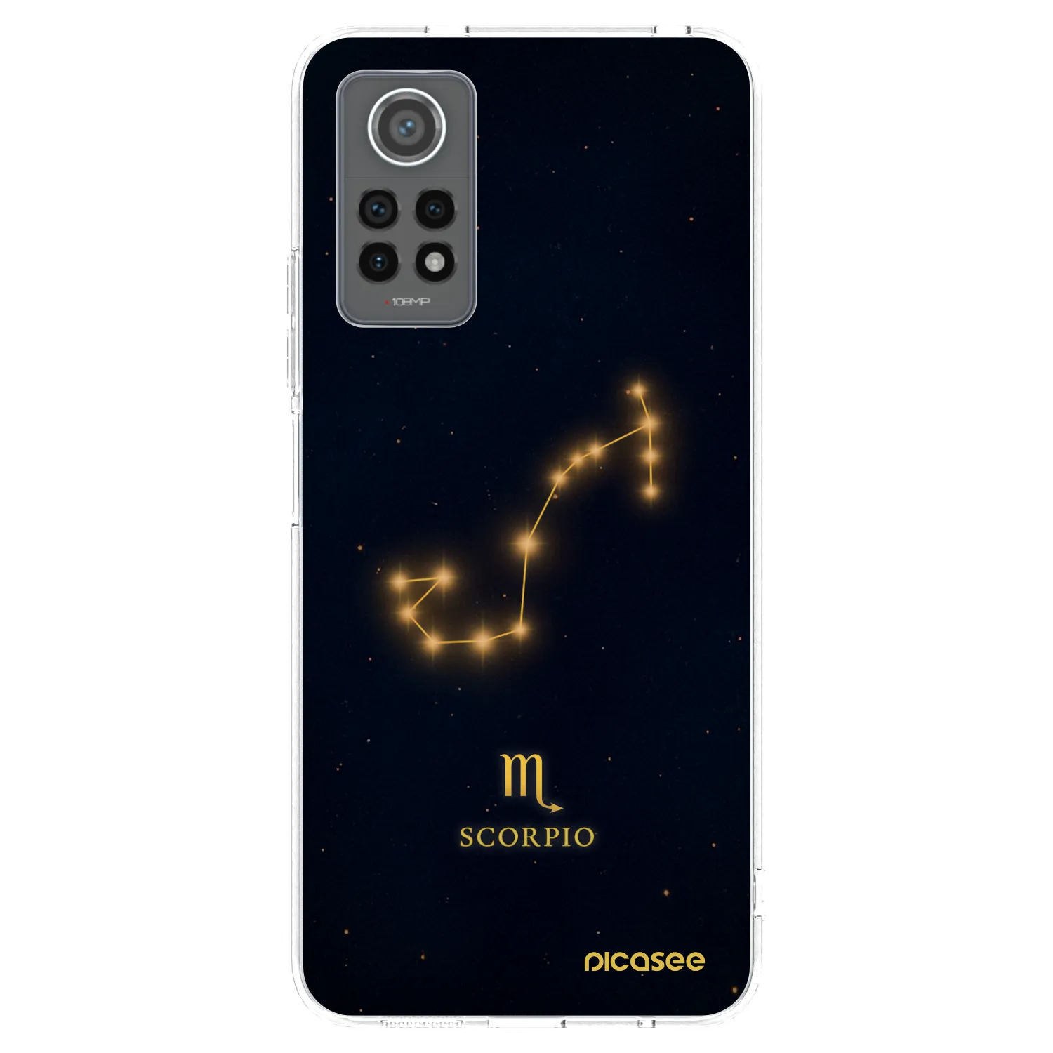 Picasee silikonski prozorni ovitek za Xiaomi Redmi Note 12 Pro 4G - SCORPIO