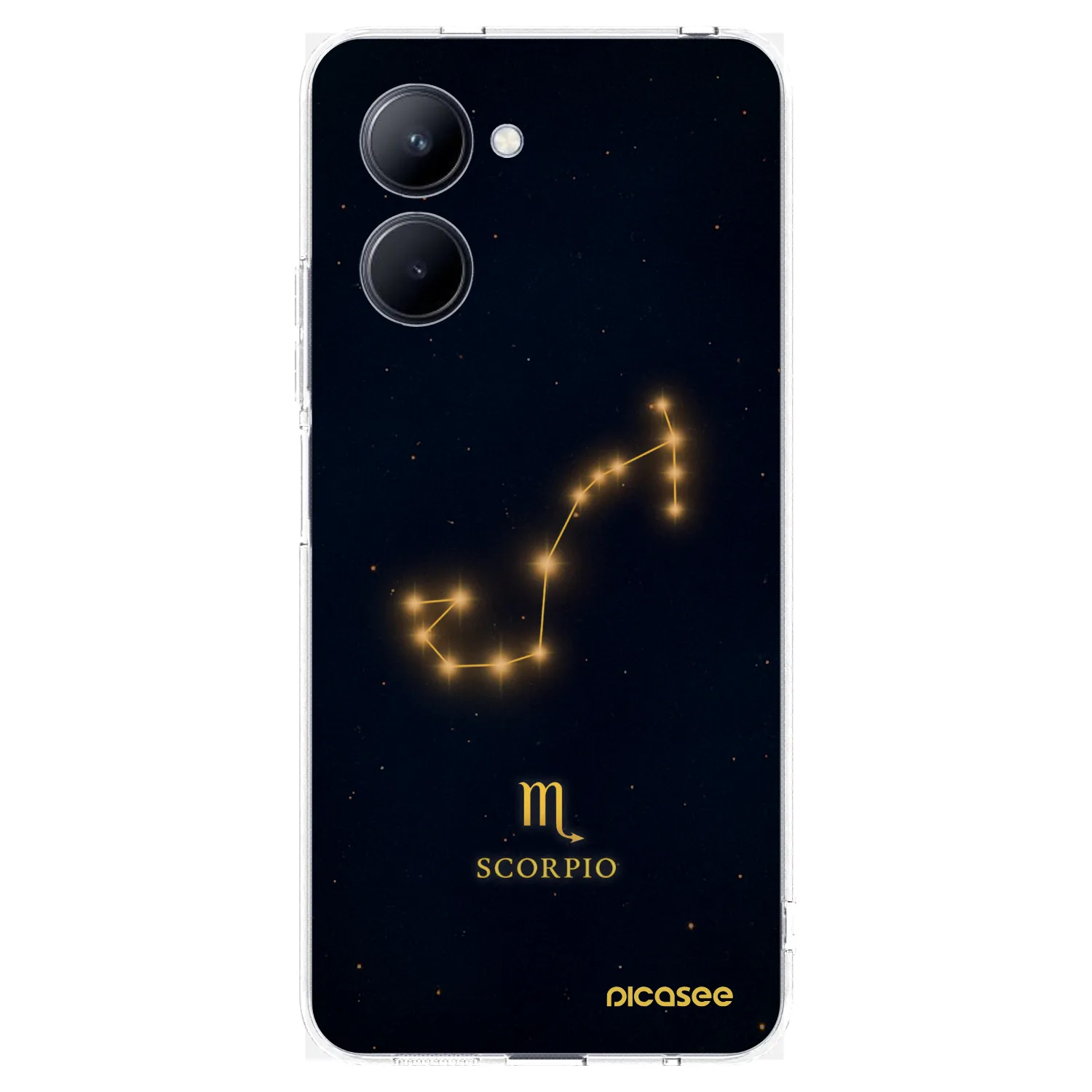 Picasee silikonski prozorni ovitek za Realme C33 (2023) - SCORPIO
