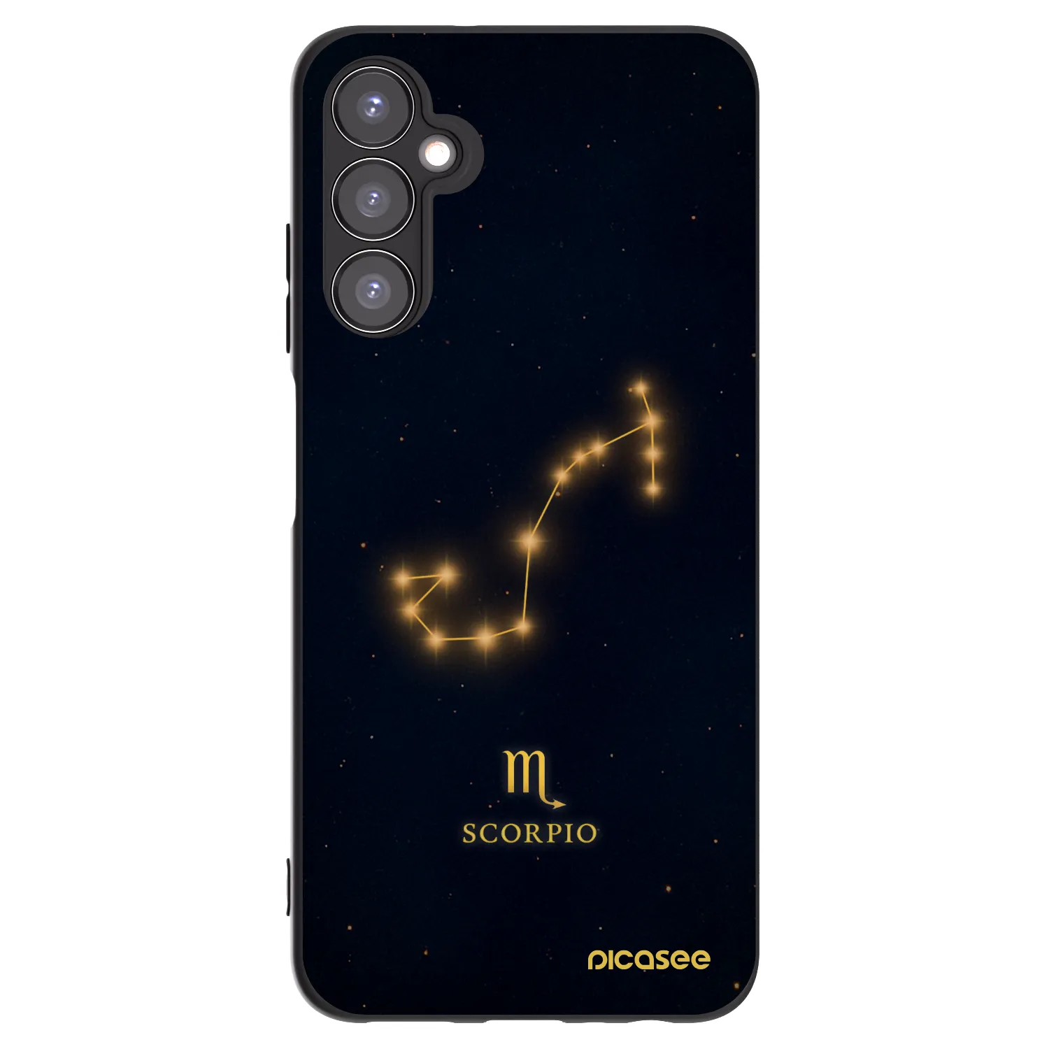 Picasee silikonski črni ovitek za Samsung Galaxy A05s A057G - SCORPIO