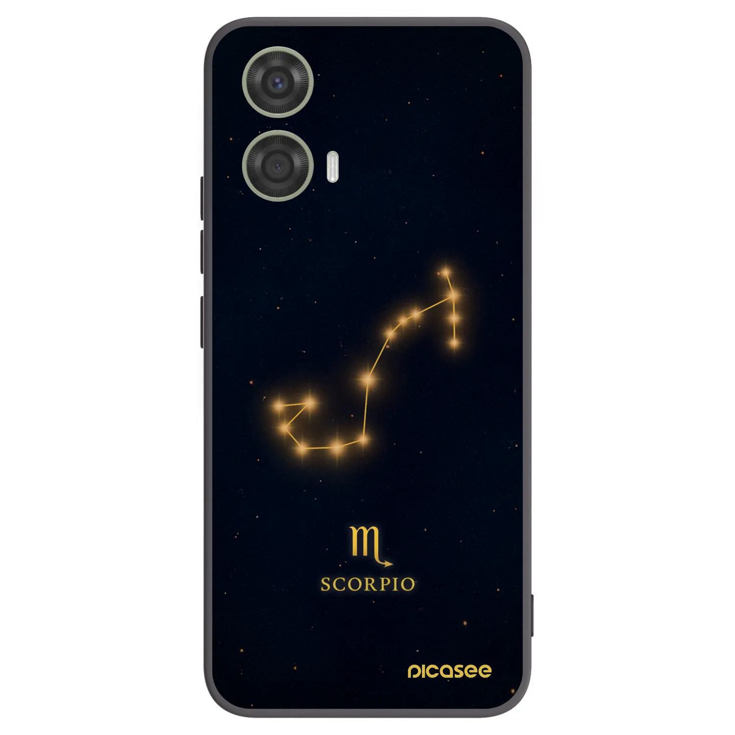 Picasee silikonski črni ovitek za Motorola Moto G24 - SCORPIO
