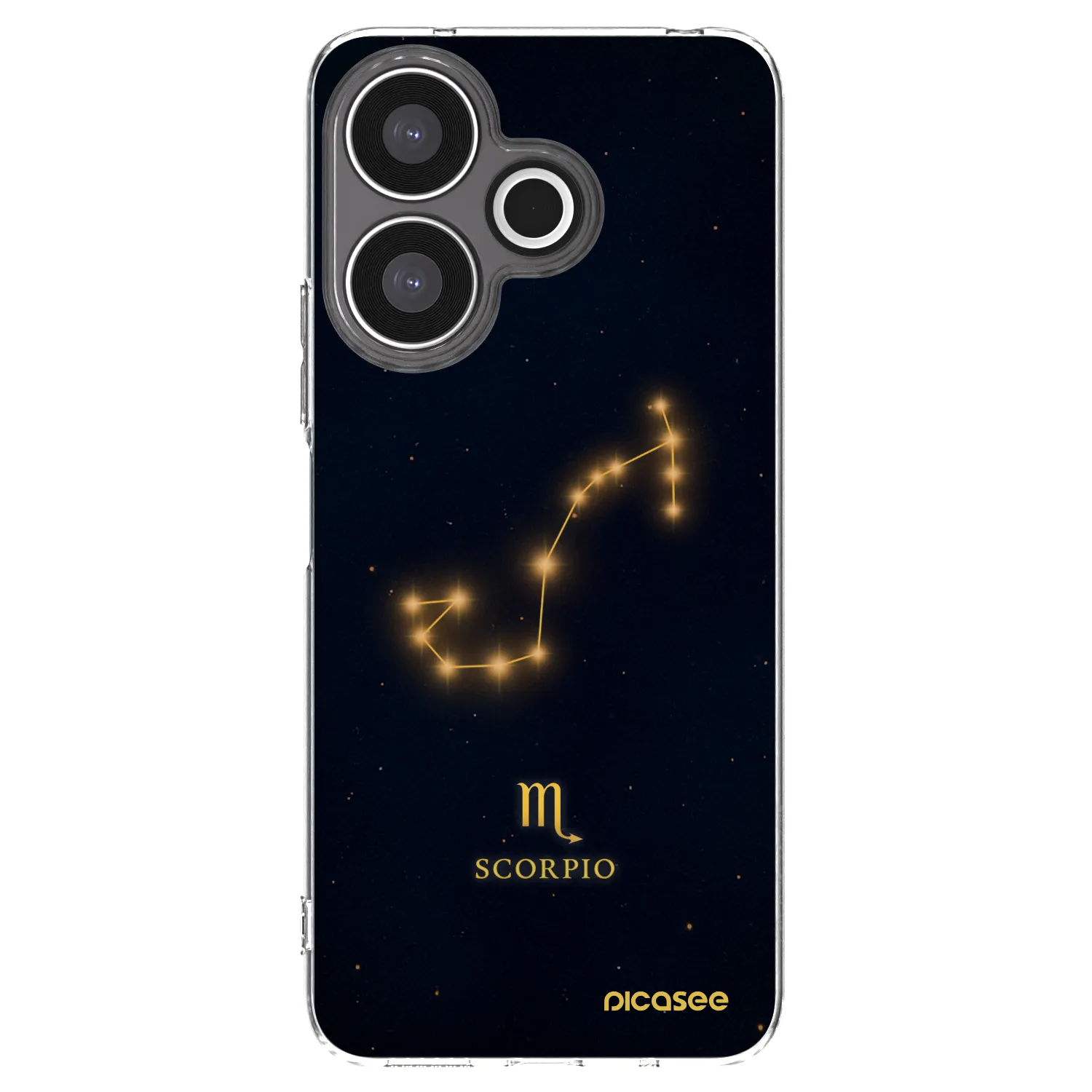 Picasee silikonski prozorni ovitek za Xiaomi Redmi 13 4G - SCORPIO