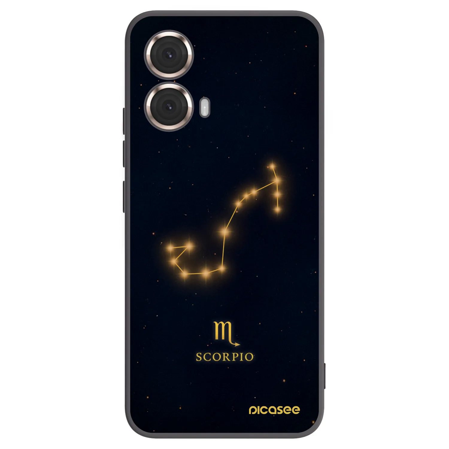 Picasee silikonski črni ovitek za Motorola Moto G85 - SCORPIO